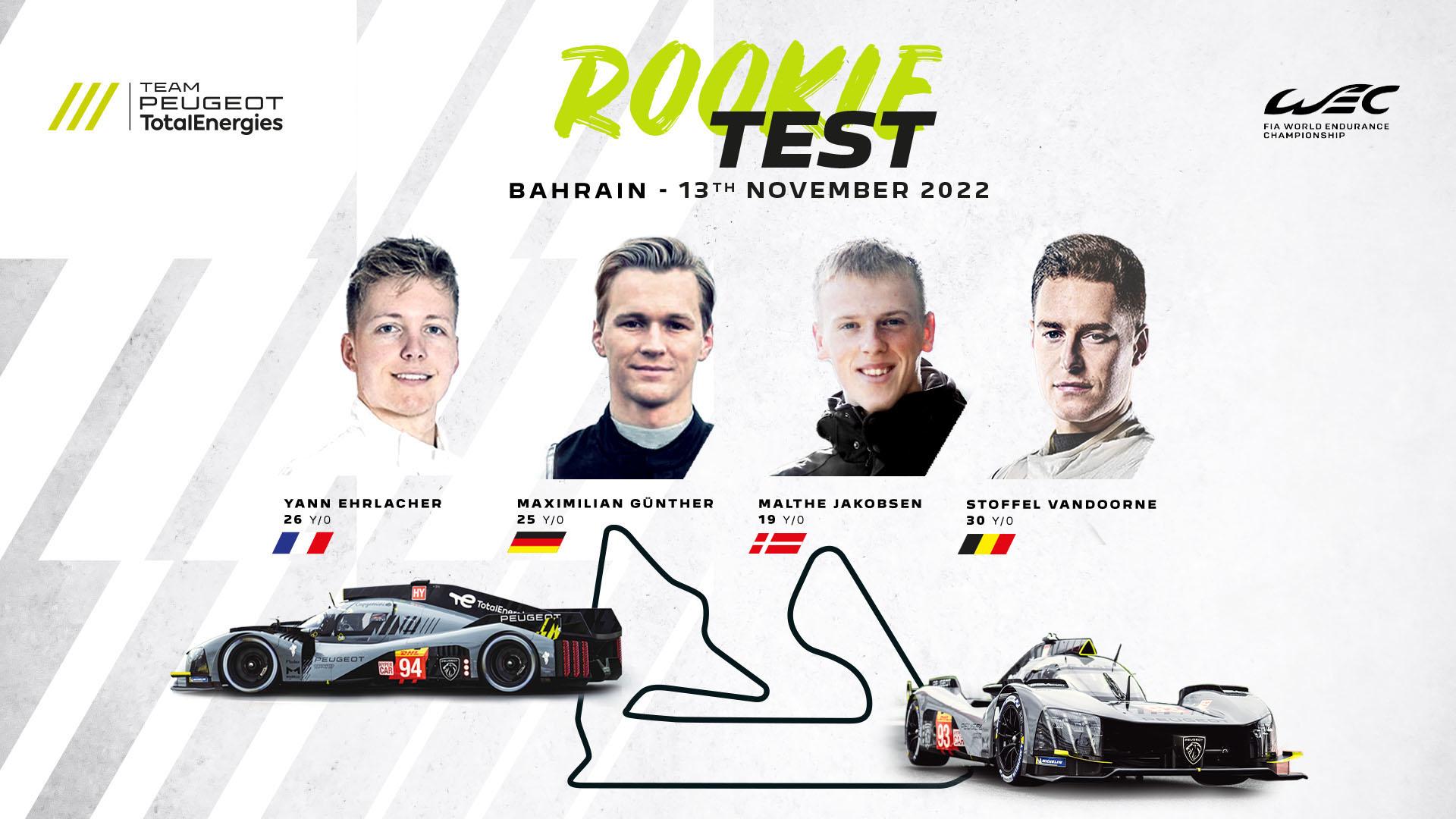 November 13, 2022, in Bahrain: THE FIA WEC ROOKIE TEST