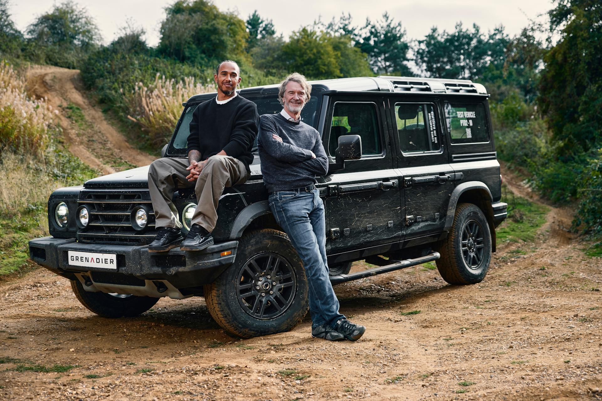 Sir Lewis Hamilton gives seal of approval to INEOS Grenadier