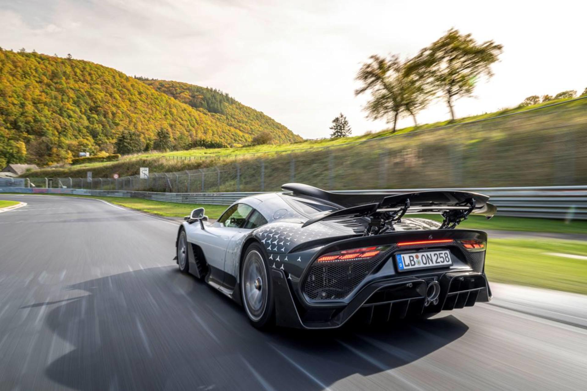 Mercedes-AMG ONE is Number 1 on the Nürburgring-Nordschleife