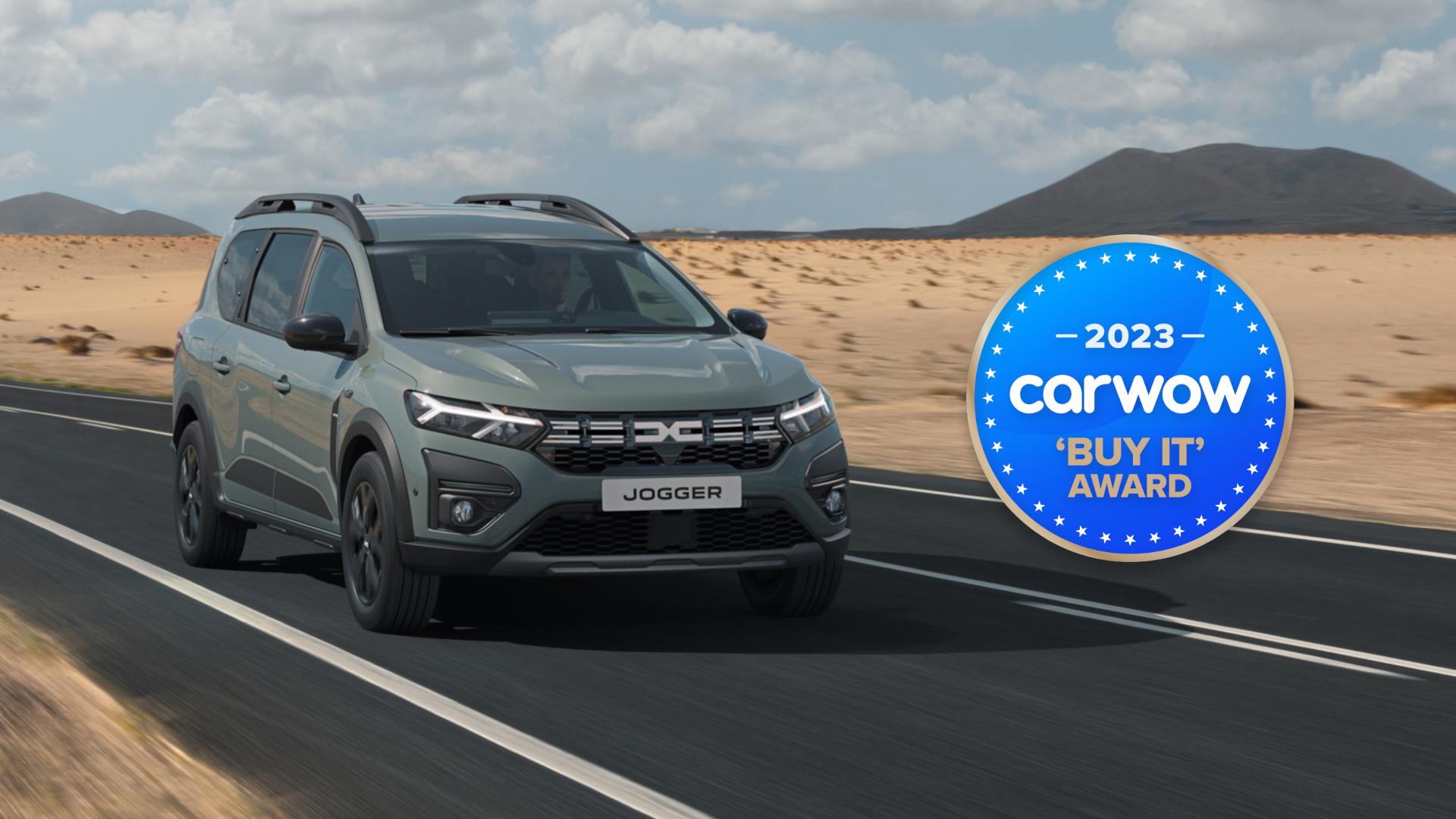 Dacia Jogger carwow “Buy it” award