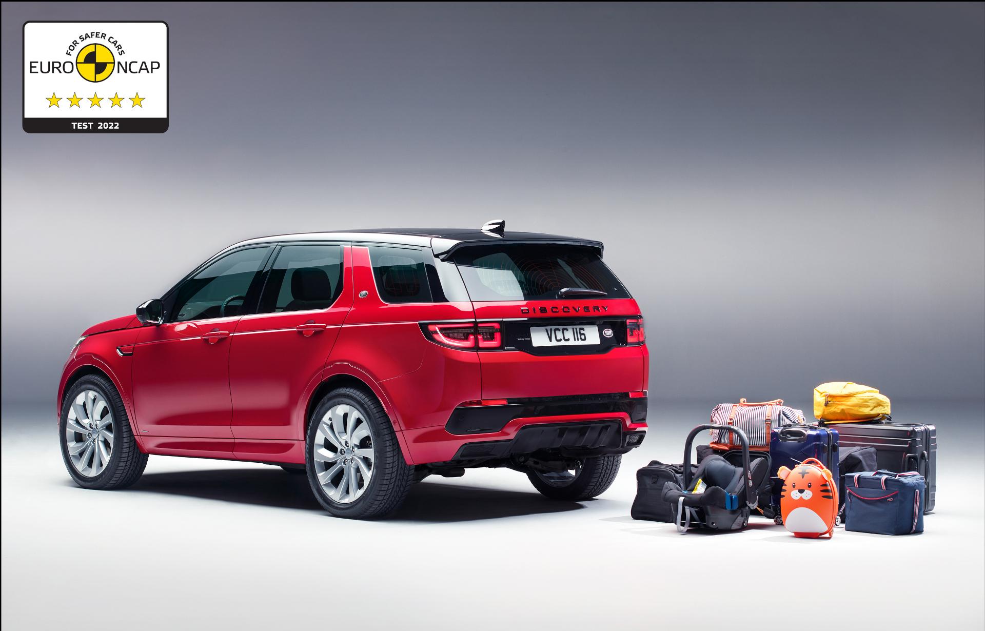Discovery Sport: Five-star Euro NCAP rating