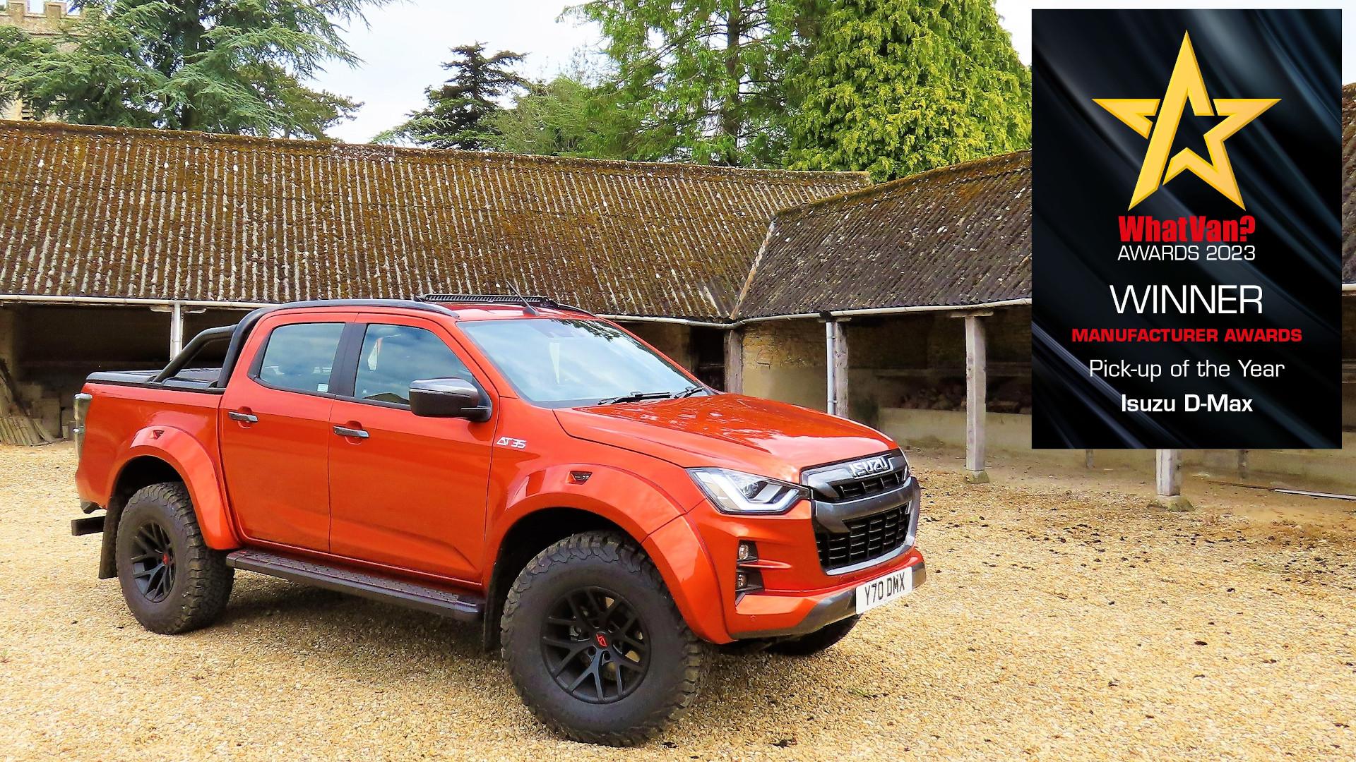 What Van? Pick-up of the Year 2023 – Isuzu D-Max