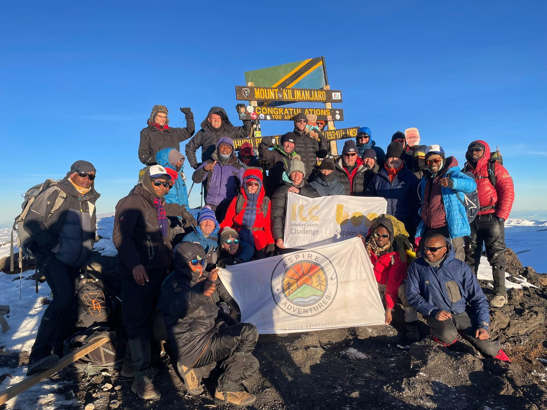 Haymarket duo climb Africa’s highest mountain for Ben charity – Kilimanjaro complete