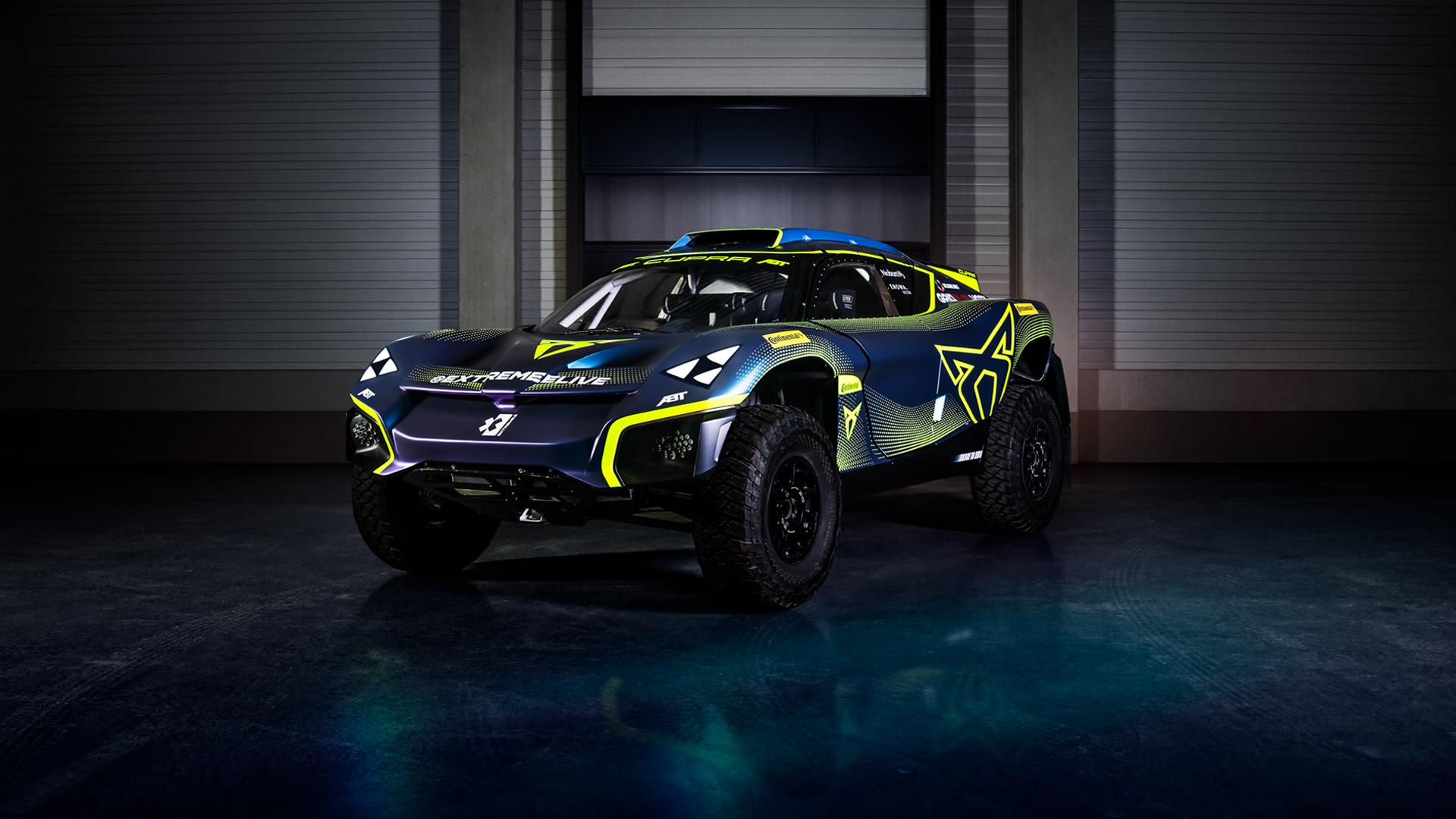 ABT CUPRA XE’s 2023 season is on: new livery and Klara Andersson joins Nasser Al-Attiyah behind the wheel