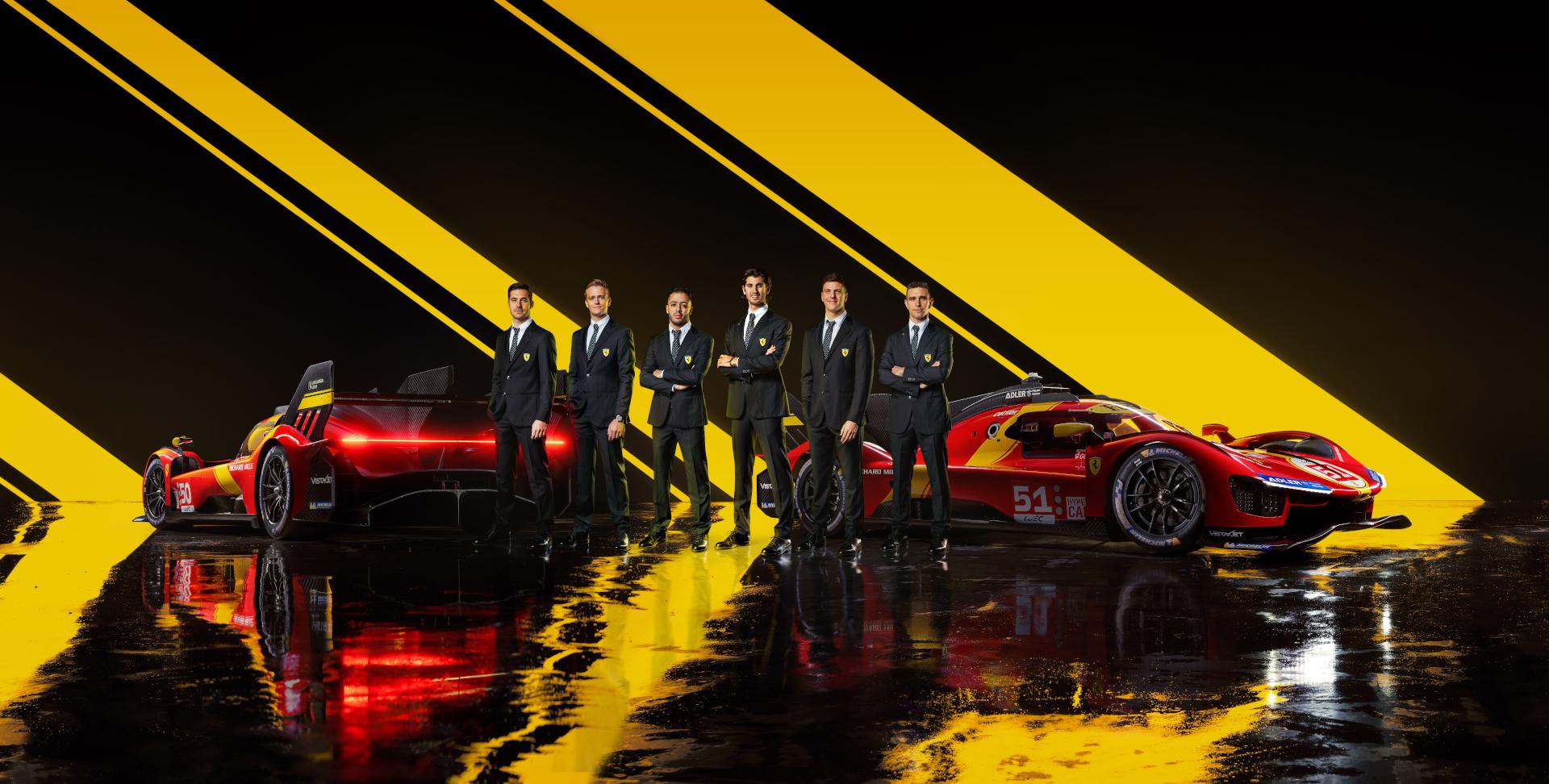 FIA WEC: Ferrari Hypercar crews announced