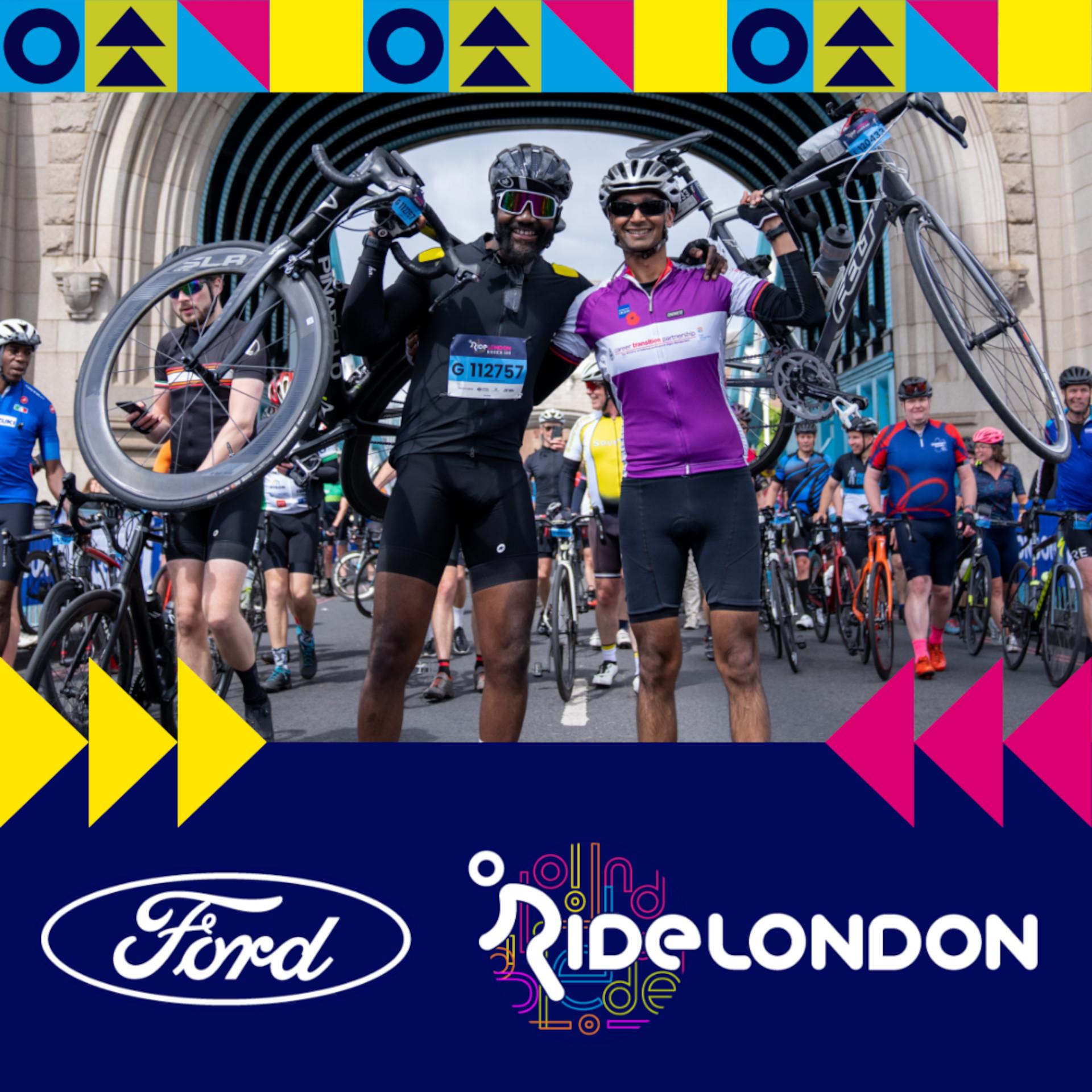 Ford announced as vehicle supplier and title partner of RideLondon