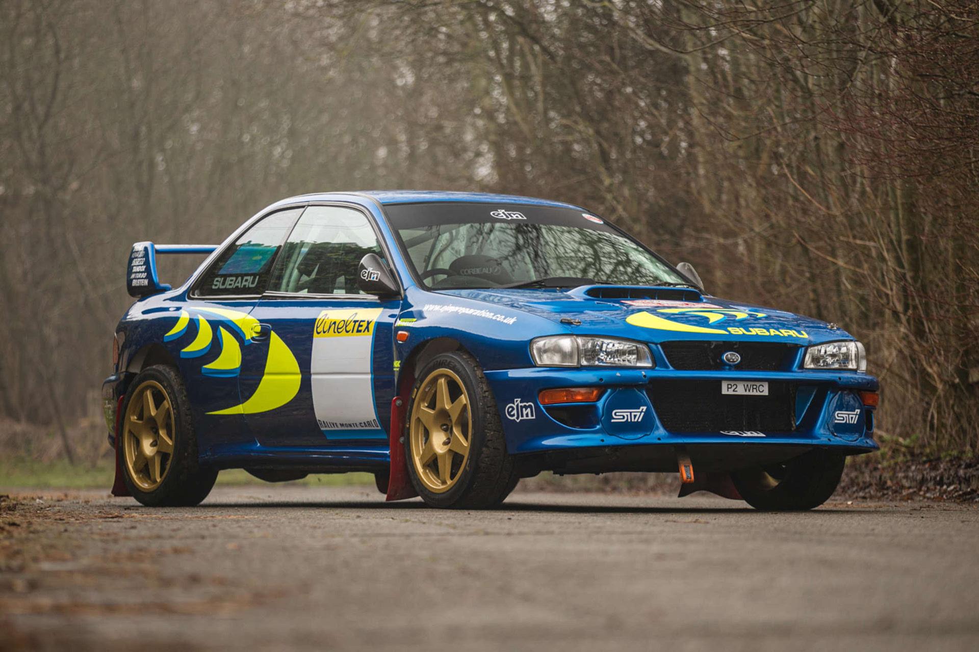 Historic Colin McRae Subaru rally car for sale – £340,000 – £380,000