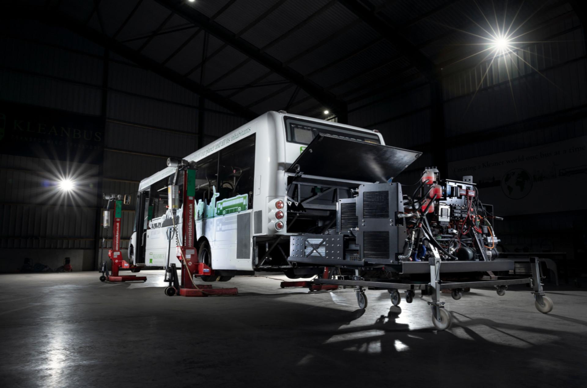 Kleanbus completes build of first repowered bus