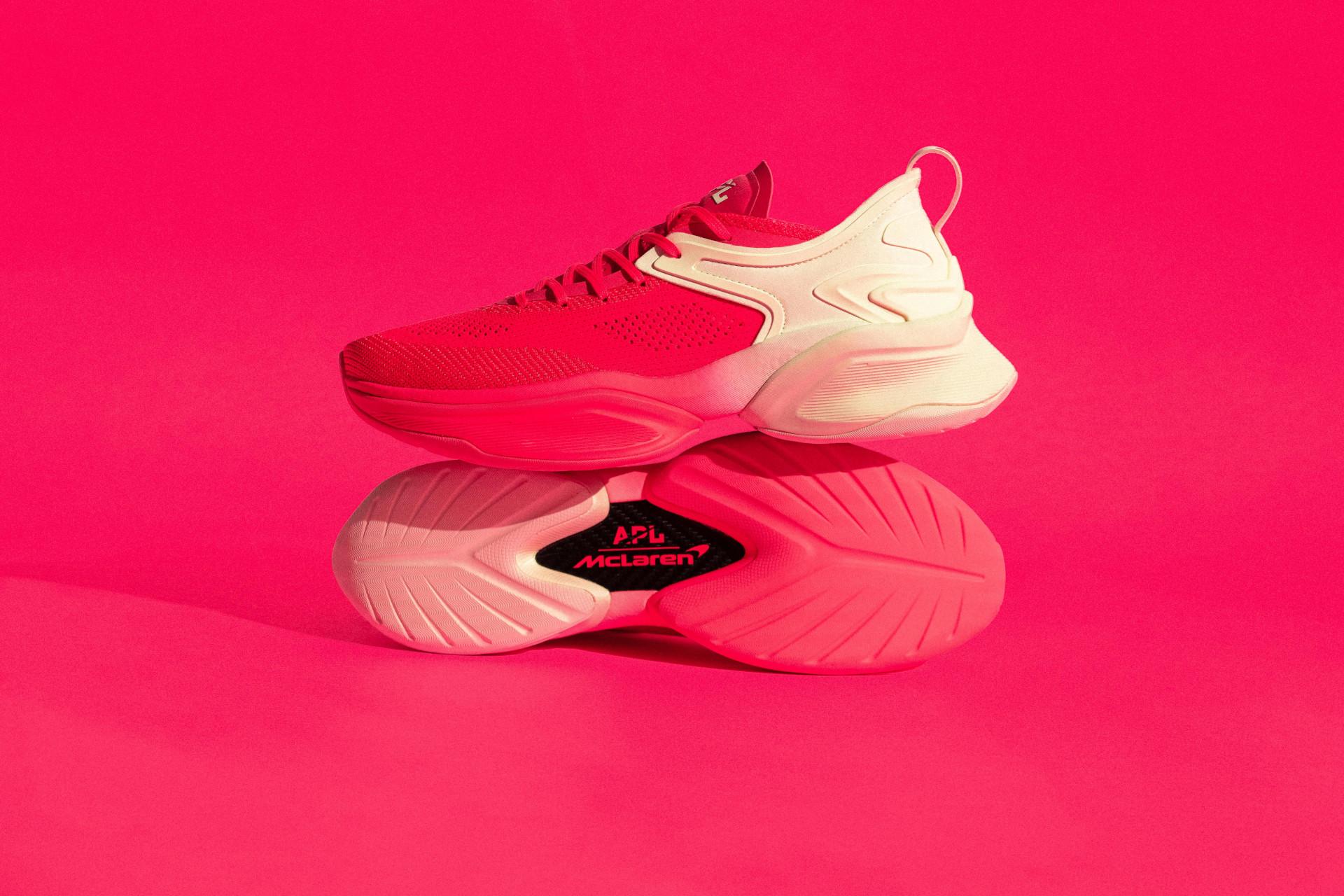 Kickstart the new year with three new colourways: McLaren Automotive and luxury sneaker brand APL