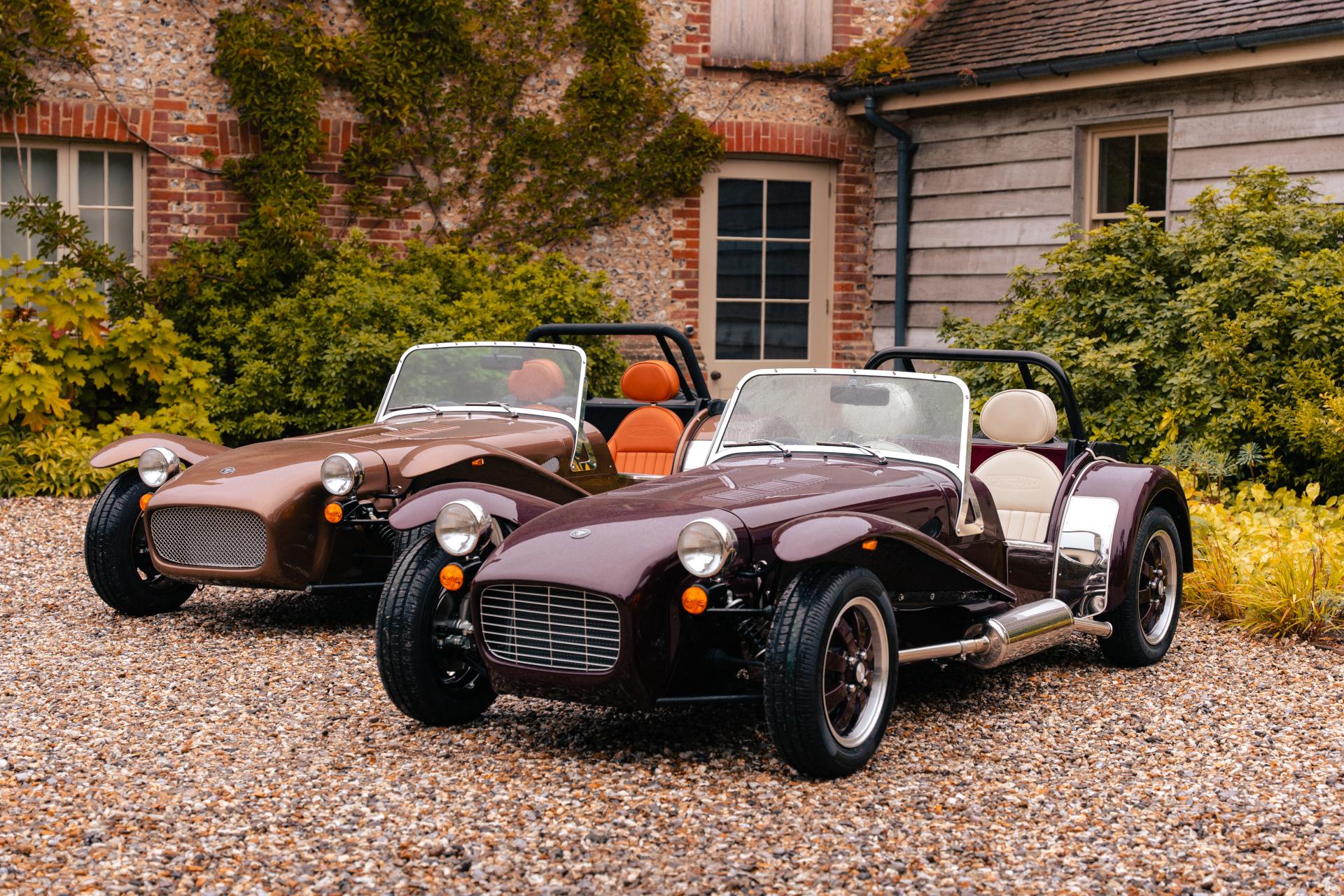 Caterham reintroduce its heritage range in Europe with launch of Super Seven 600 and Super Seven 2000