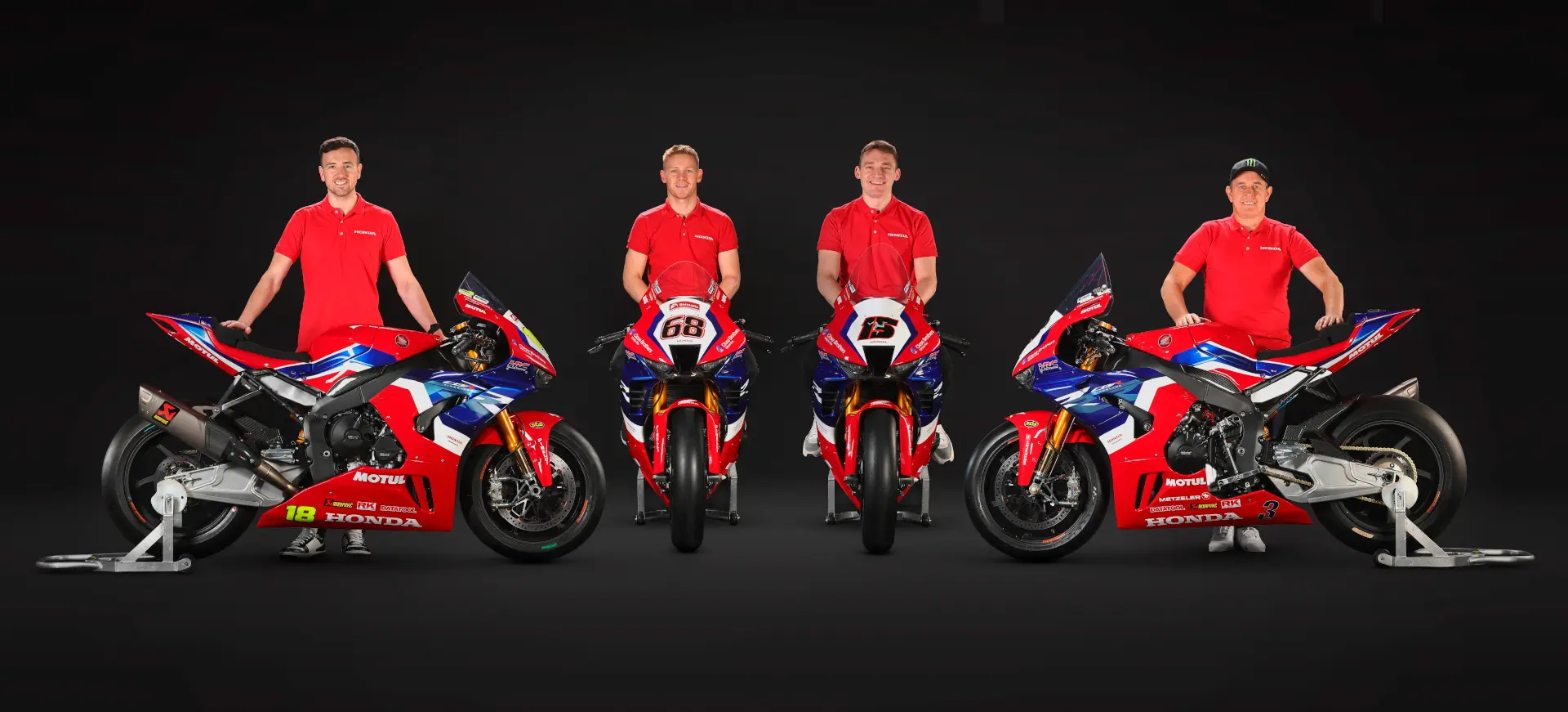 On D Racing Honda Racing UK unveils its new livery for the 2023 racing season