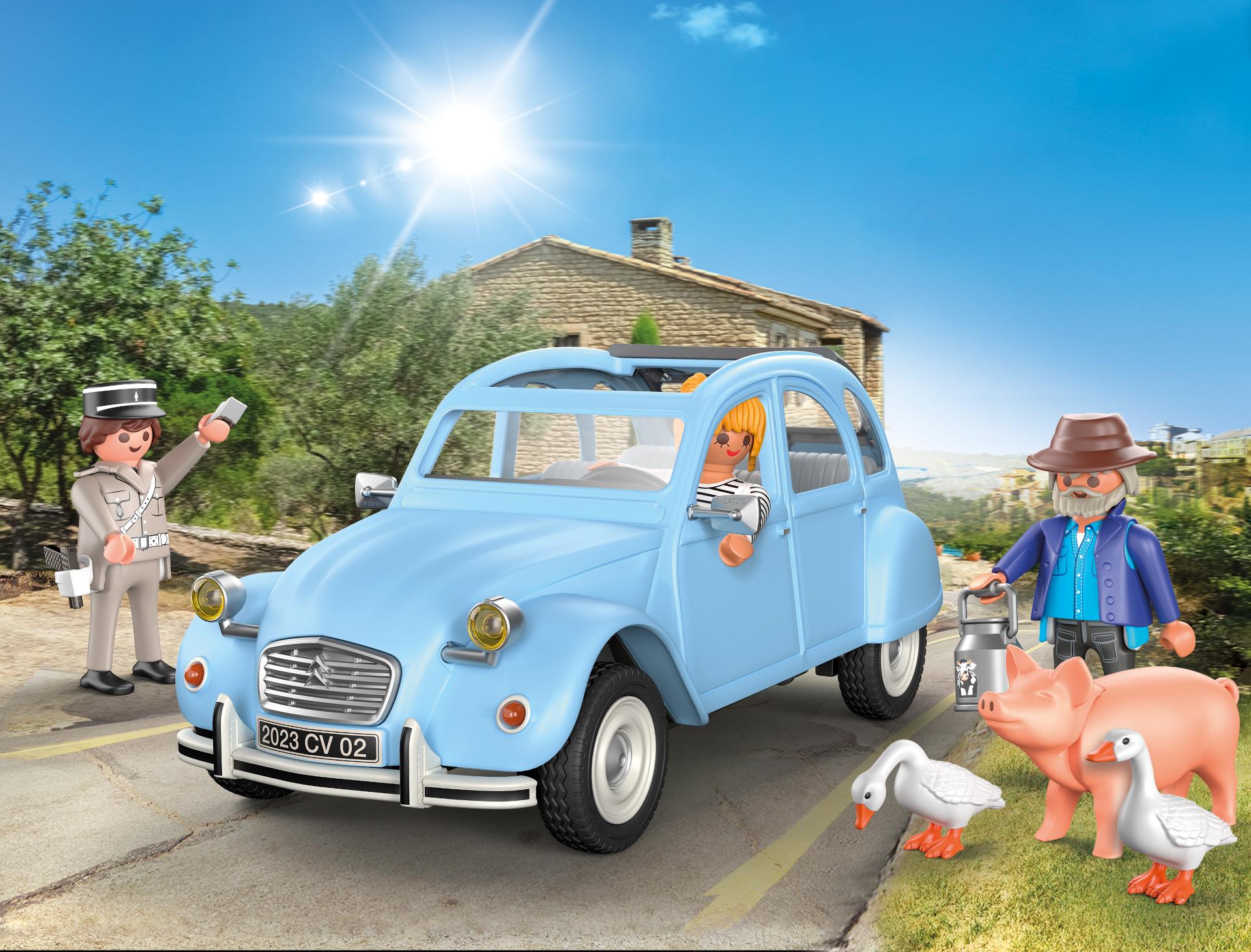 LET’S HEAR THE STORIES WITH THE CITROËN 2 CV PLAYMOBIL