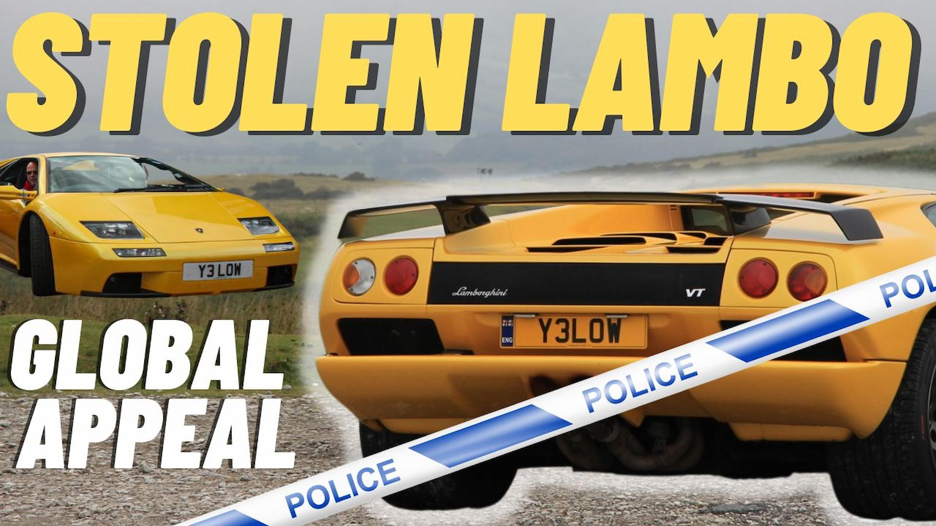 Mystery of stolen Lamborghini Diablo 6.0 VT