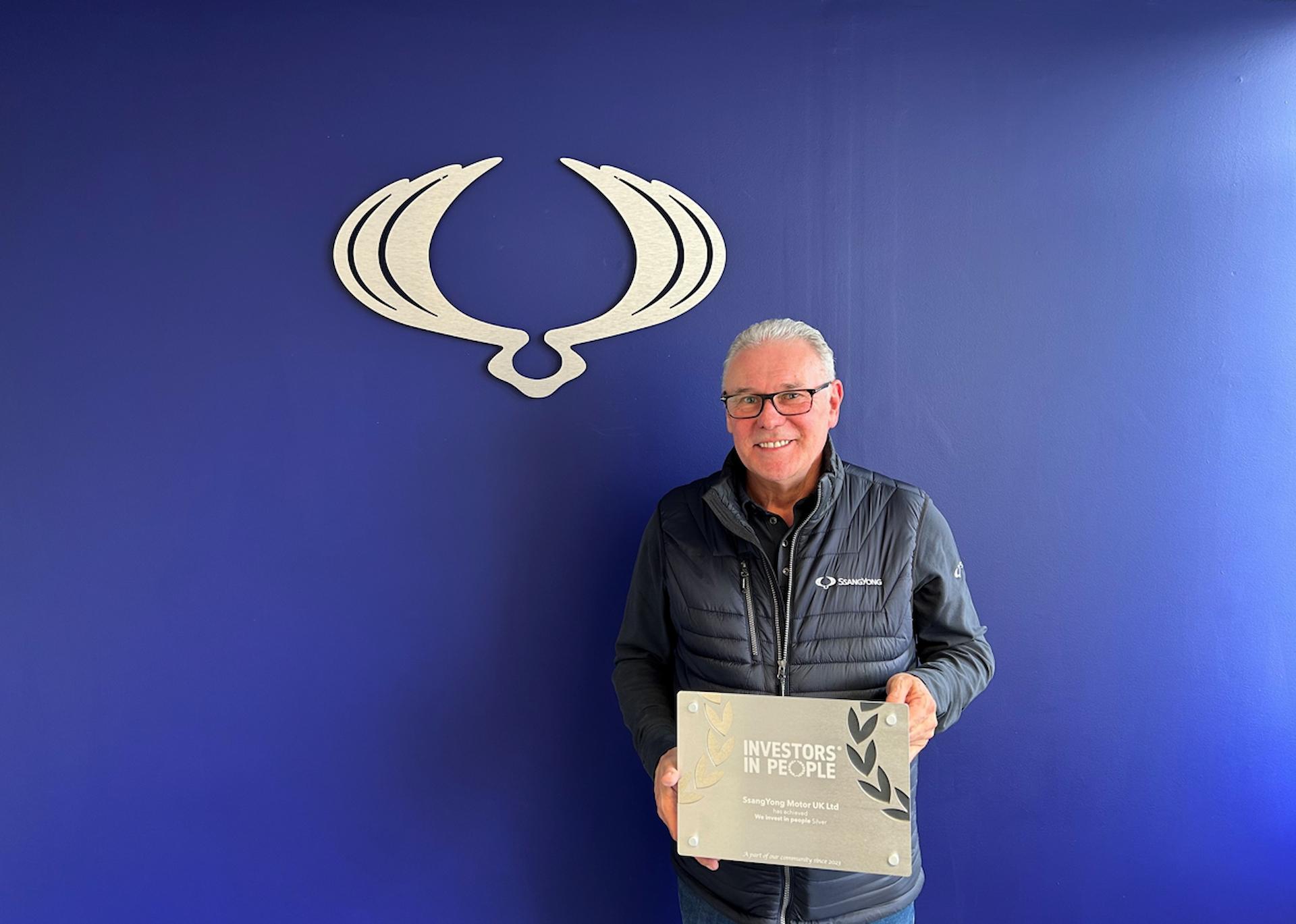 SsangYong Motor UK awarded coveted Investors in People silver accreditation