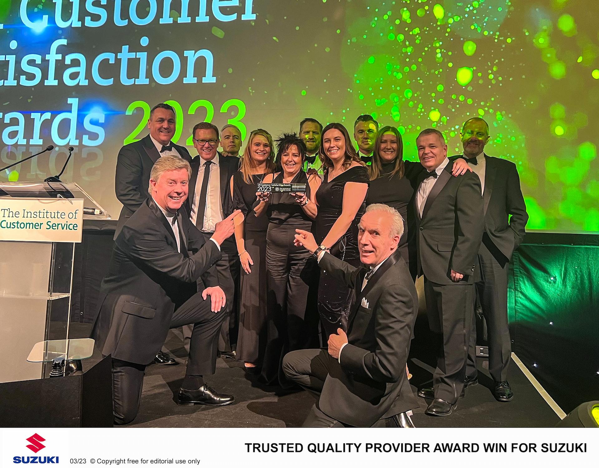 Suzuki Trusted Quality Provider Award