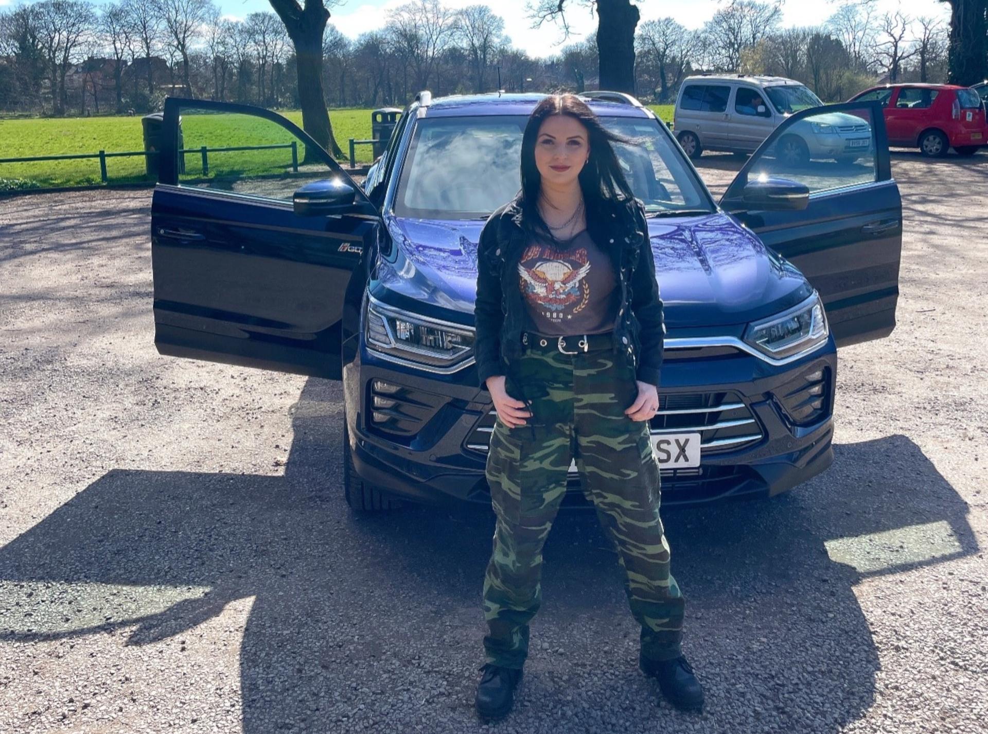 Emma Blackery and SsangYong renew partnership
