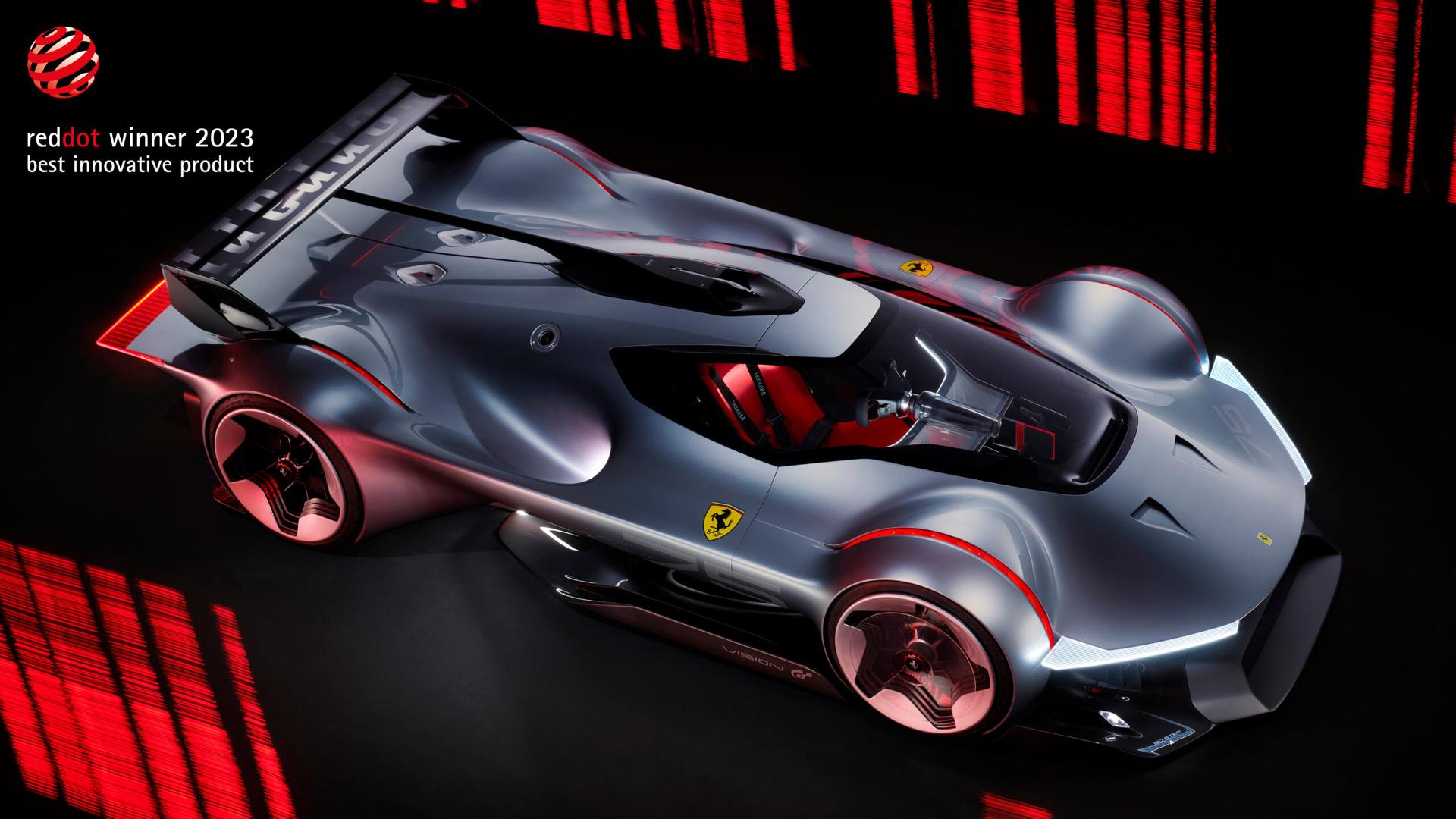 Ferrari Vision Gran Turismo named Red Dot: Best of the Best 2023