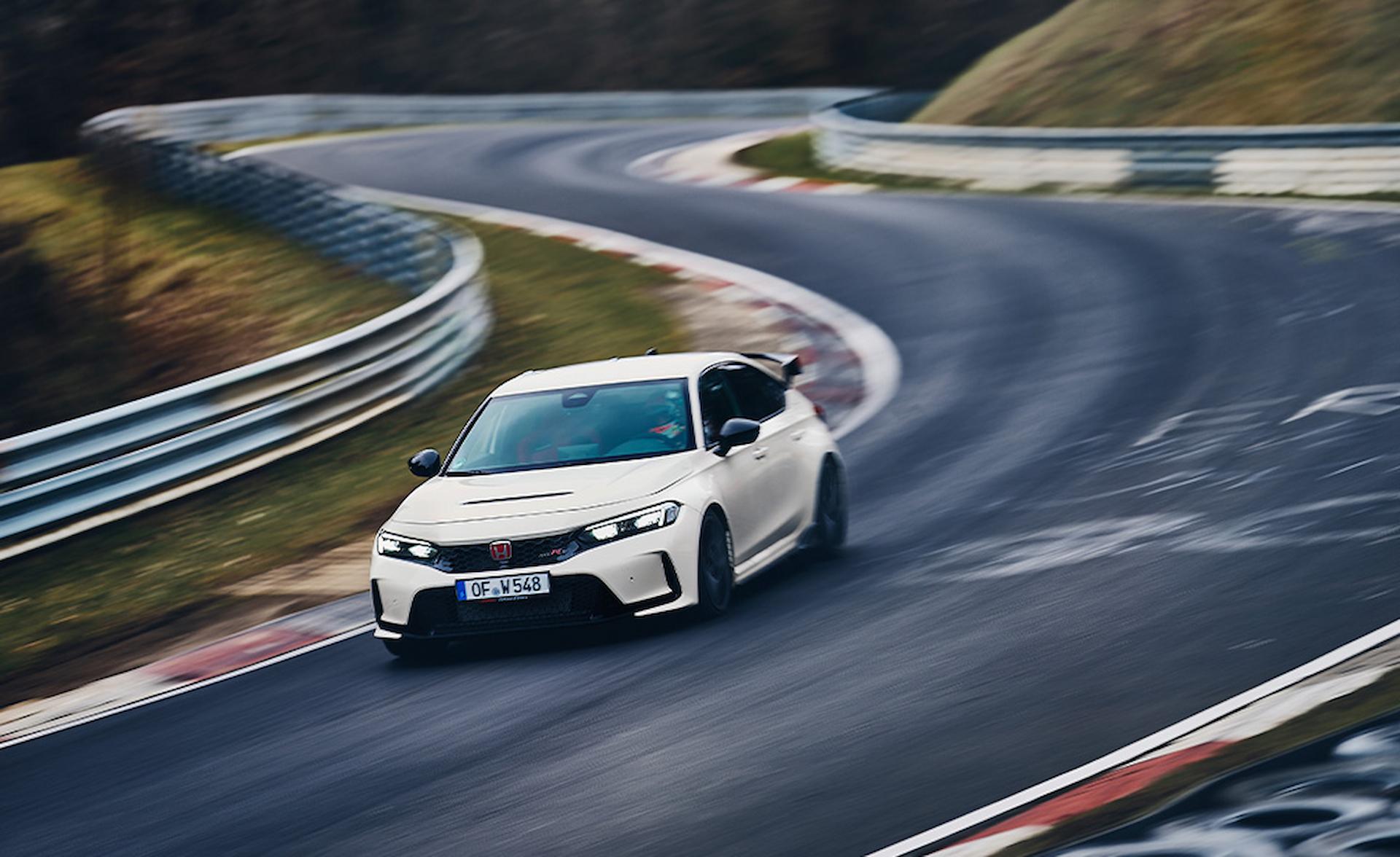 Honda Civic Type R Lap Time Record Nürburgring