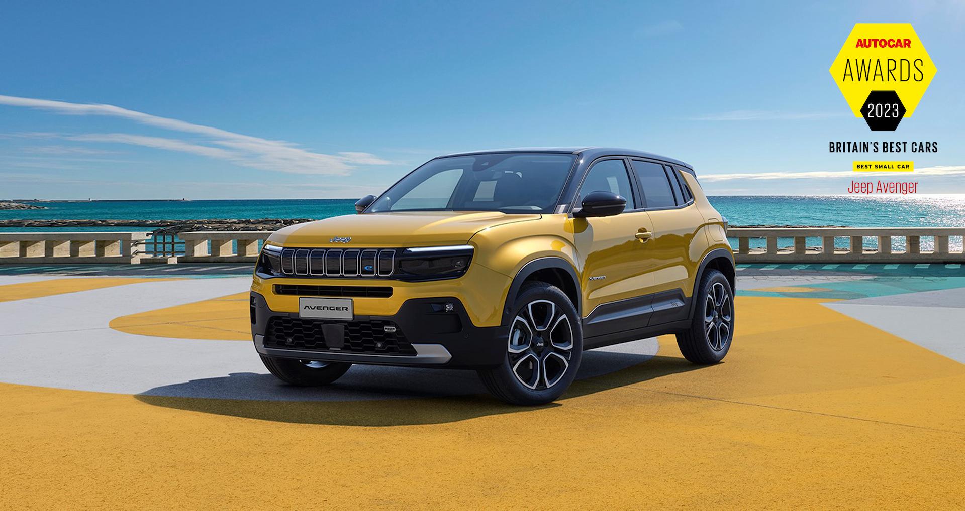 Jeep® Avenger named ‘Best Small Car’ at Autocar Awards 2023