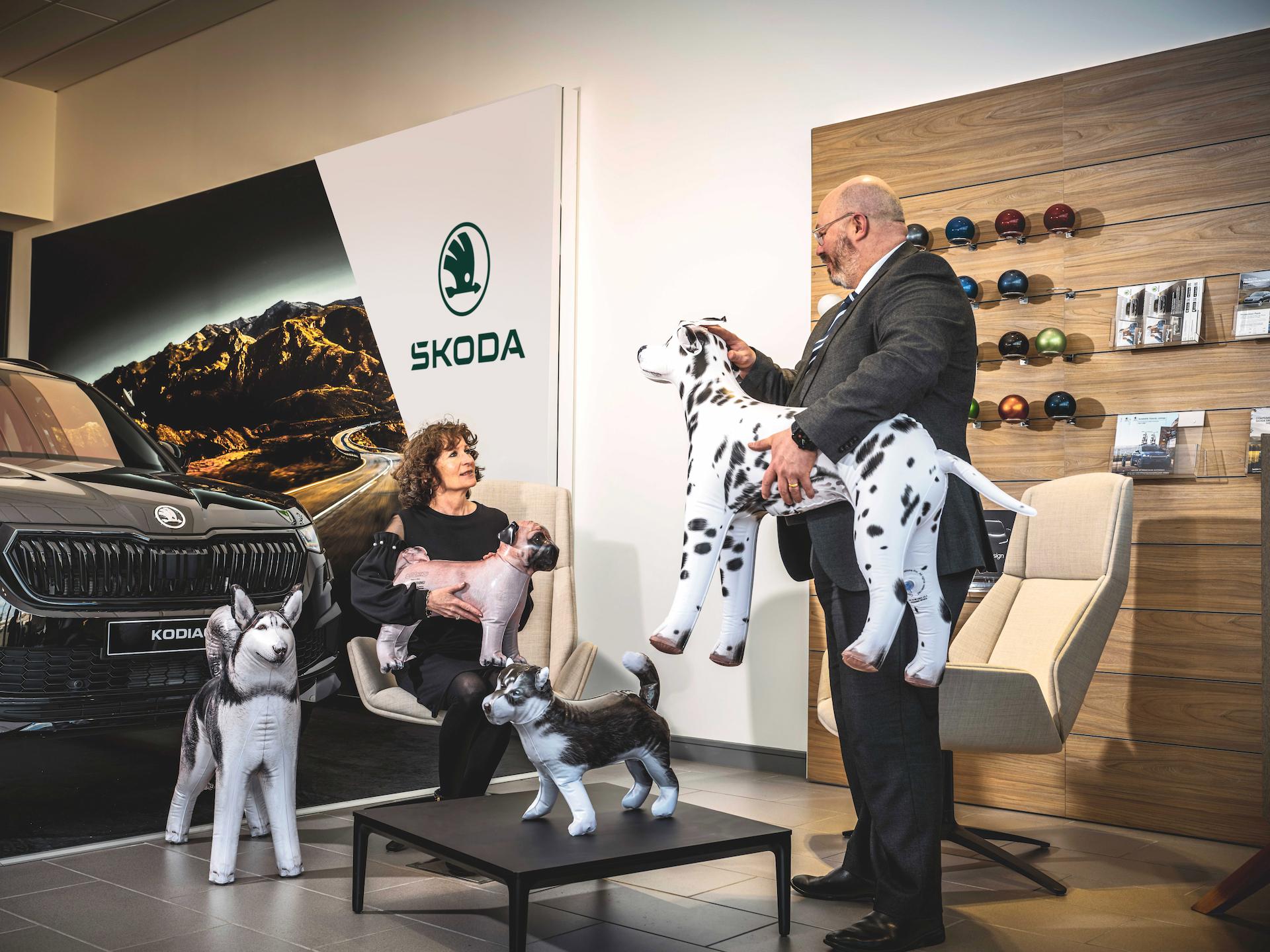 Pawfect opportunity for dog owners as Škoda introduces Pumped-Up Pooches scheme