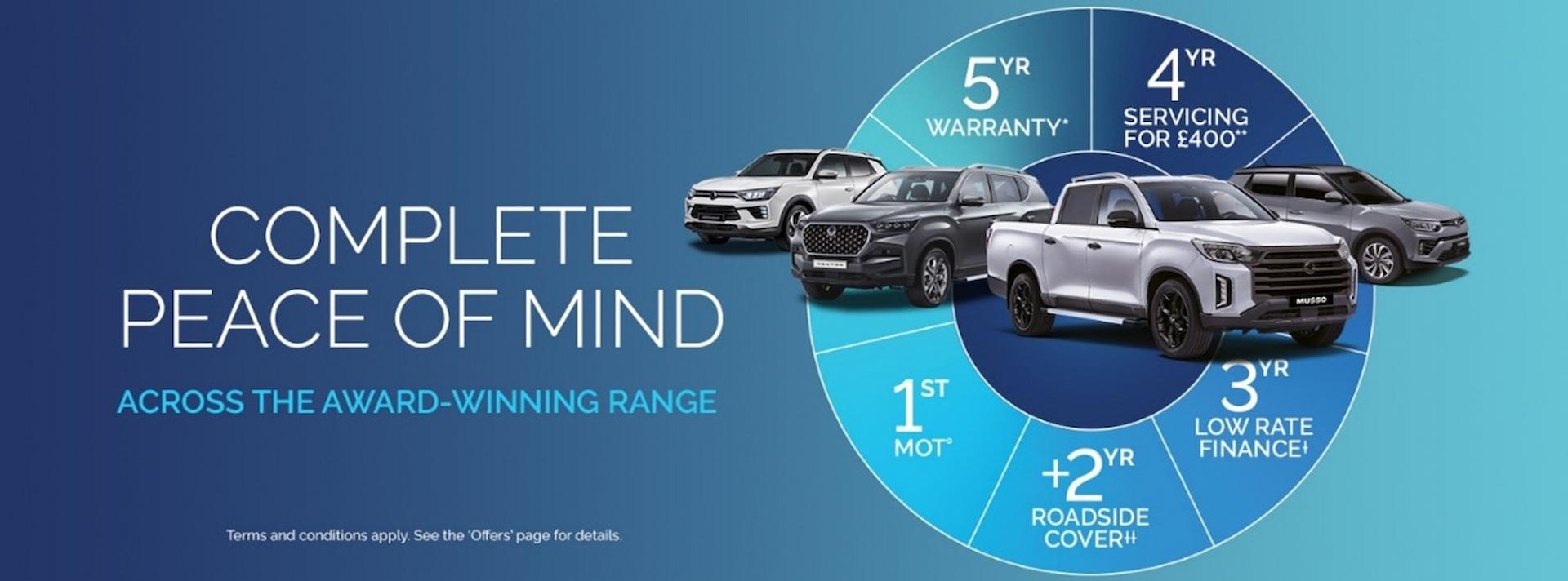 SsangYong continues to offer ‘peace of mind’