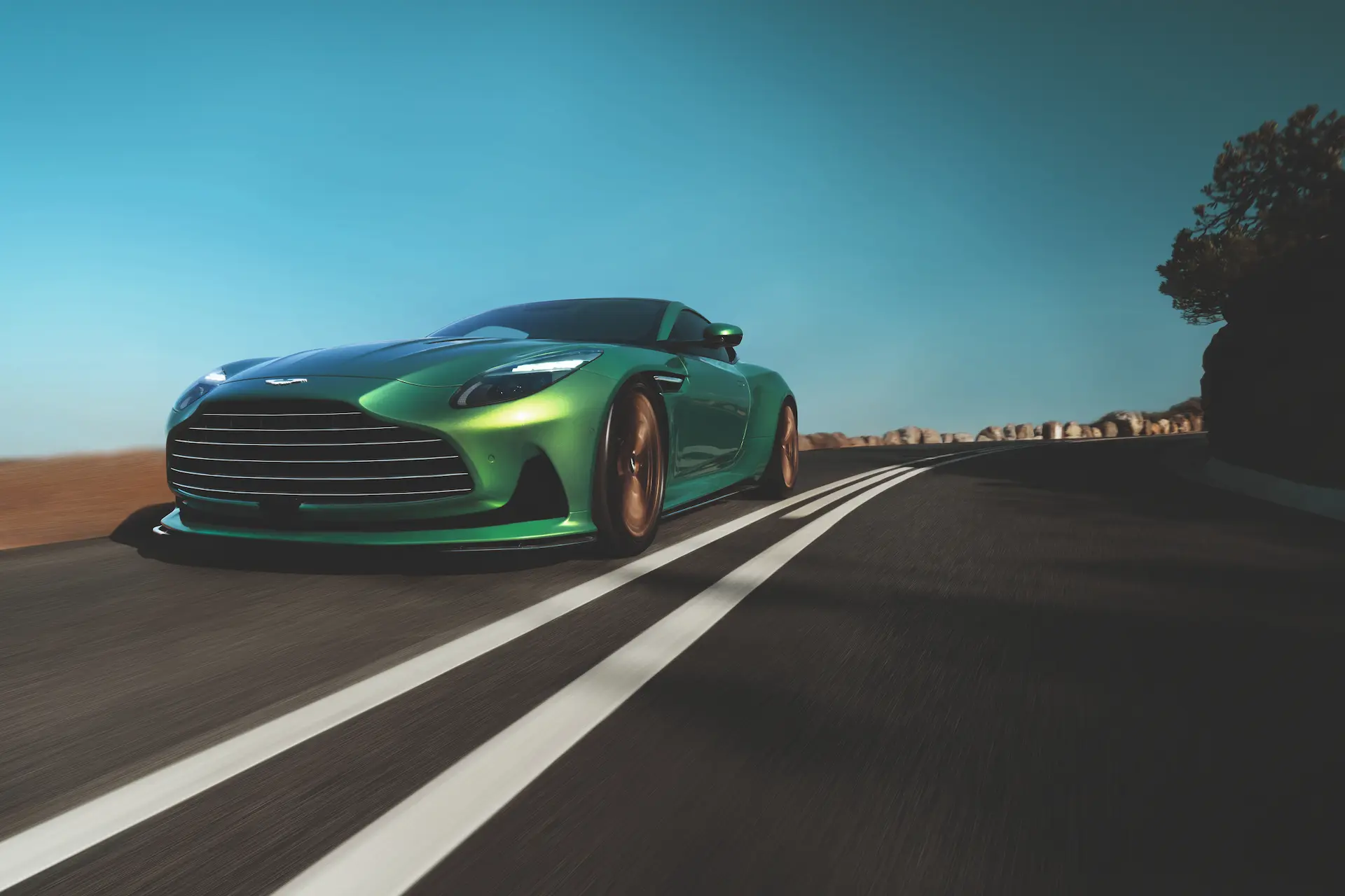 Aston Martin Db12 Driving