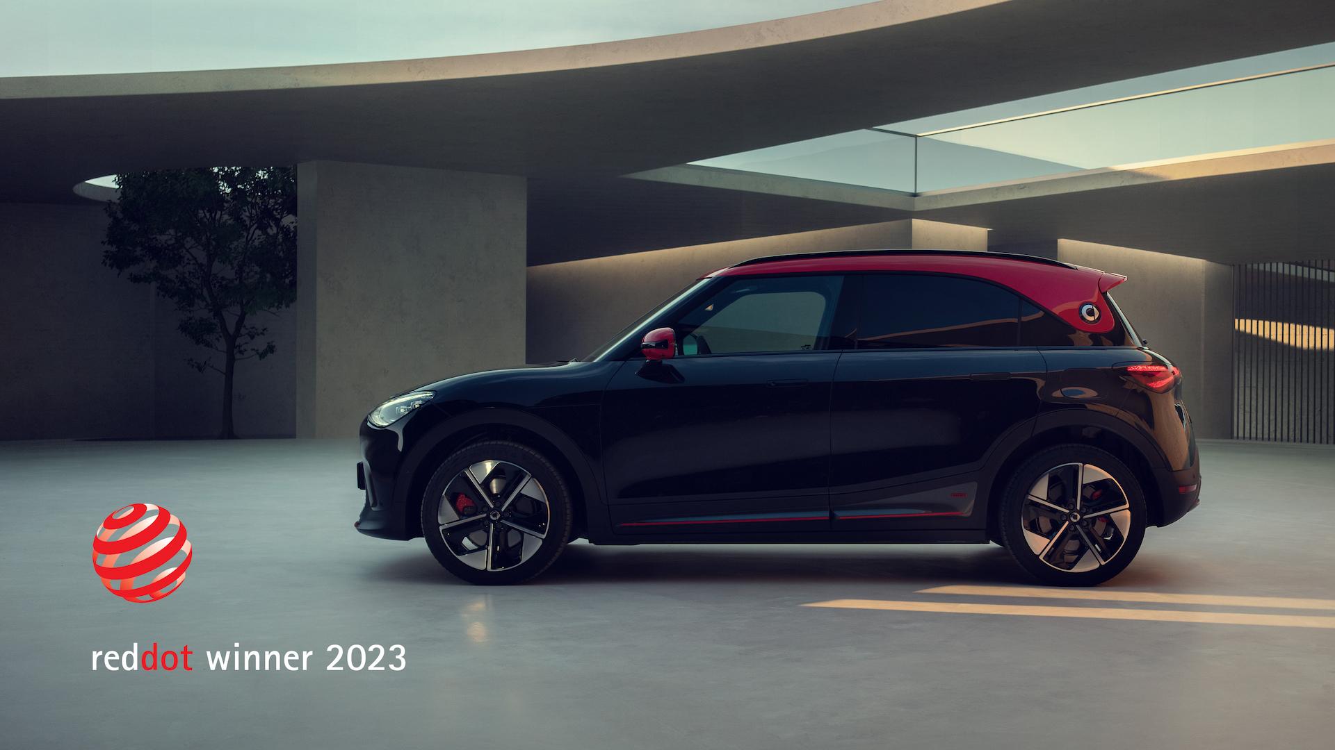 smart #1 Red Dot Award and iF Design Award