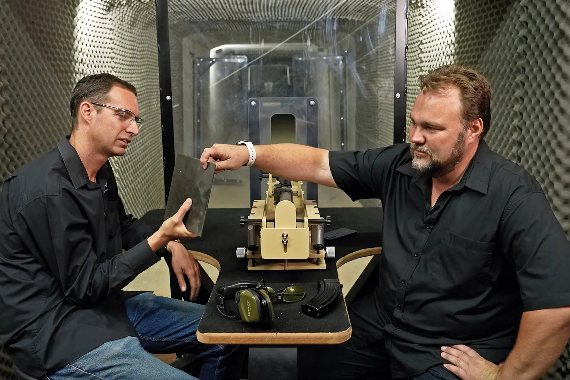 3mm Mild Steel Plate Vs Ak47 Round 1