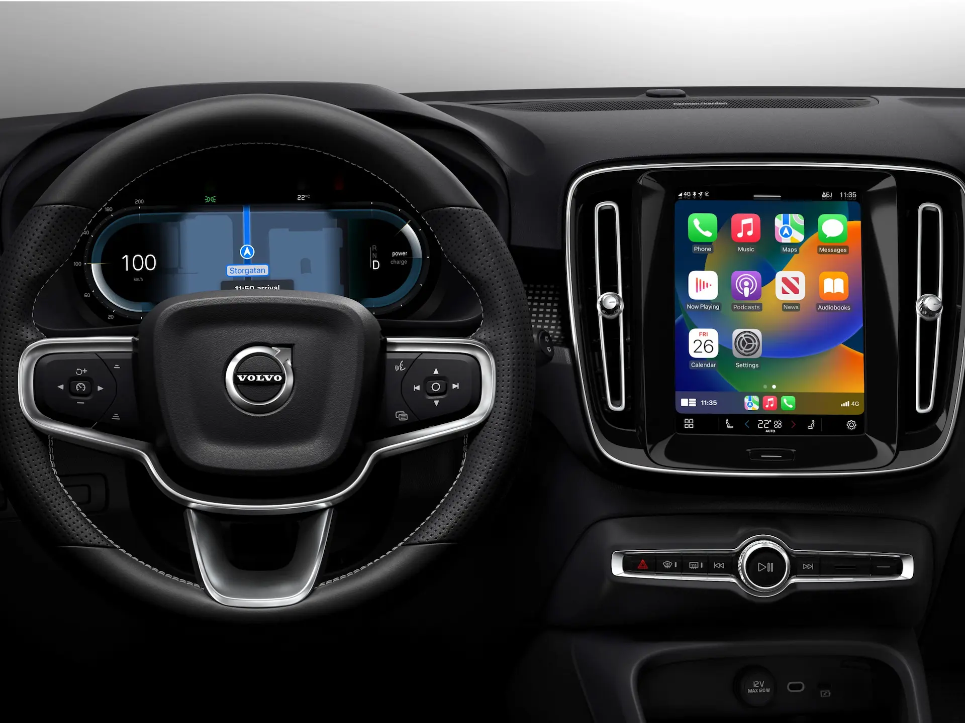 Apple Carplay Experience In Volvo Cars