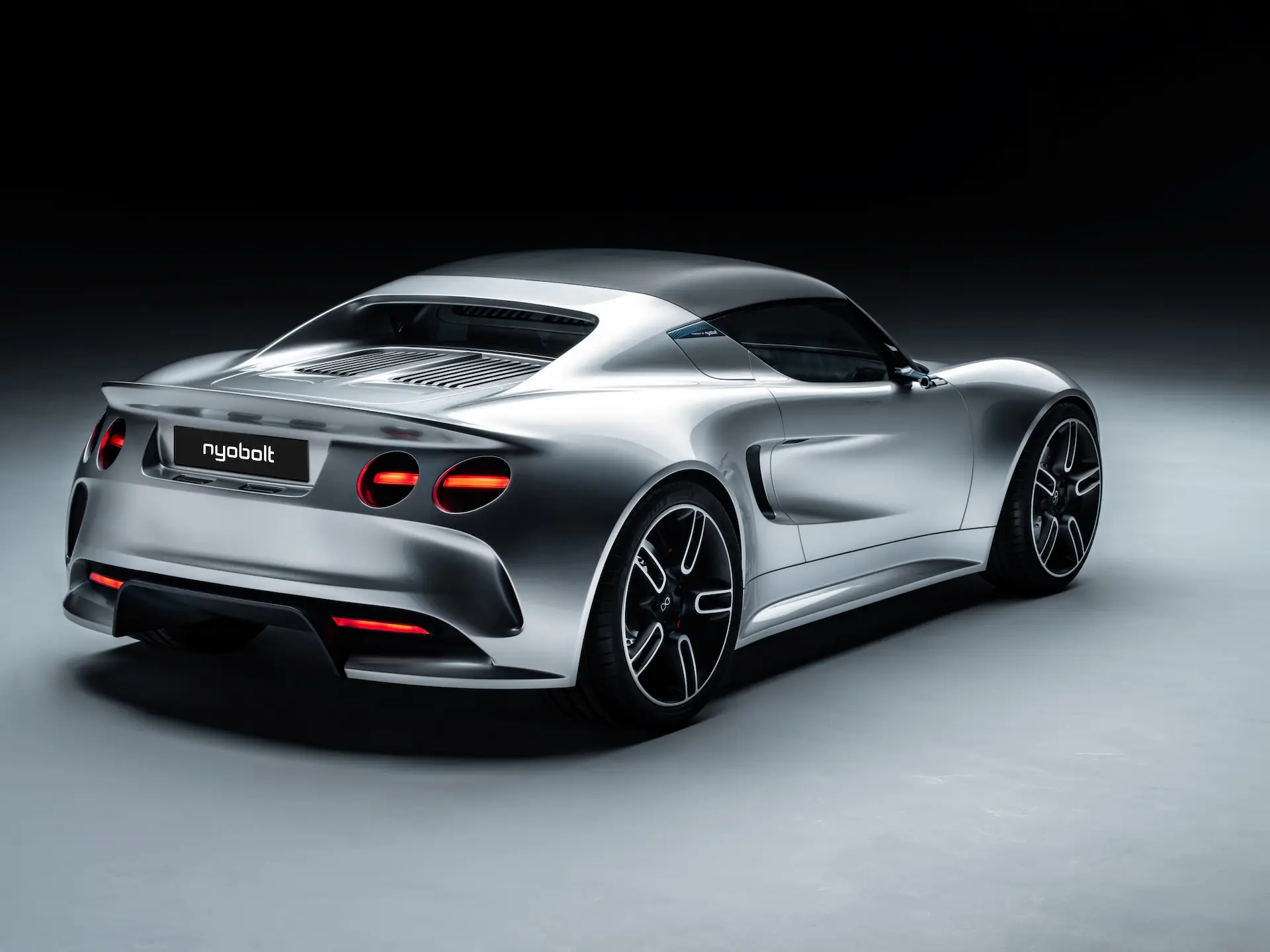 Callum Nyobolt Ev Sports Car Rear View