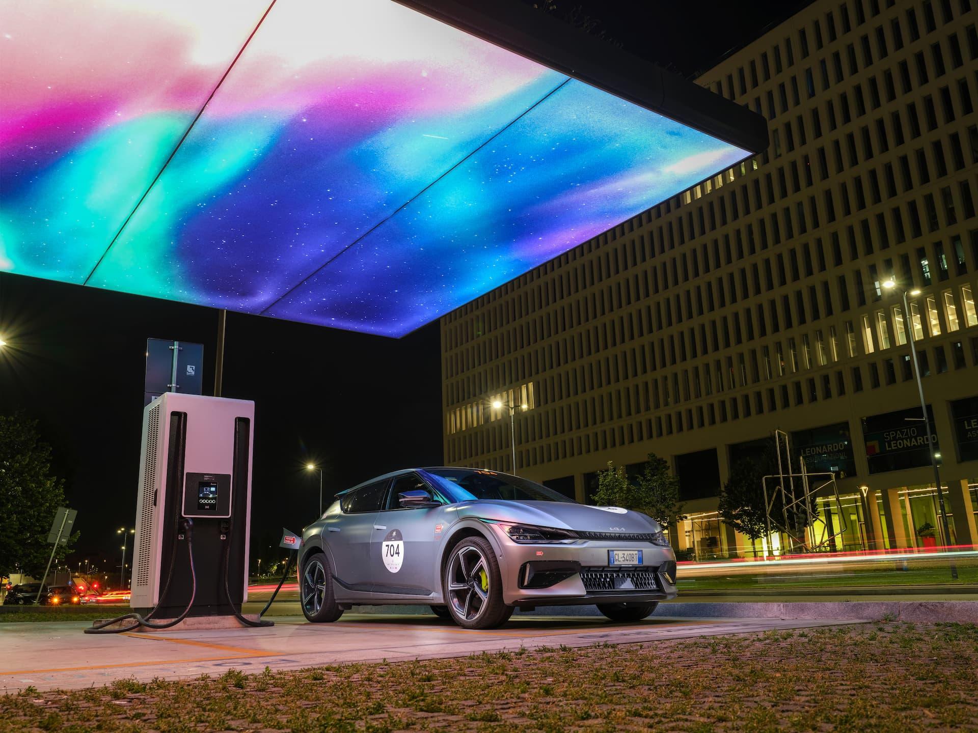 Kia EV6 GT completes the most beautiful race in the world