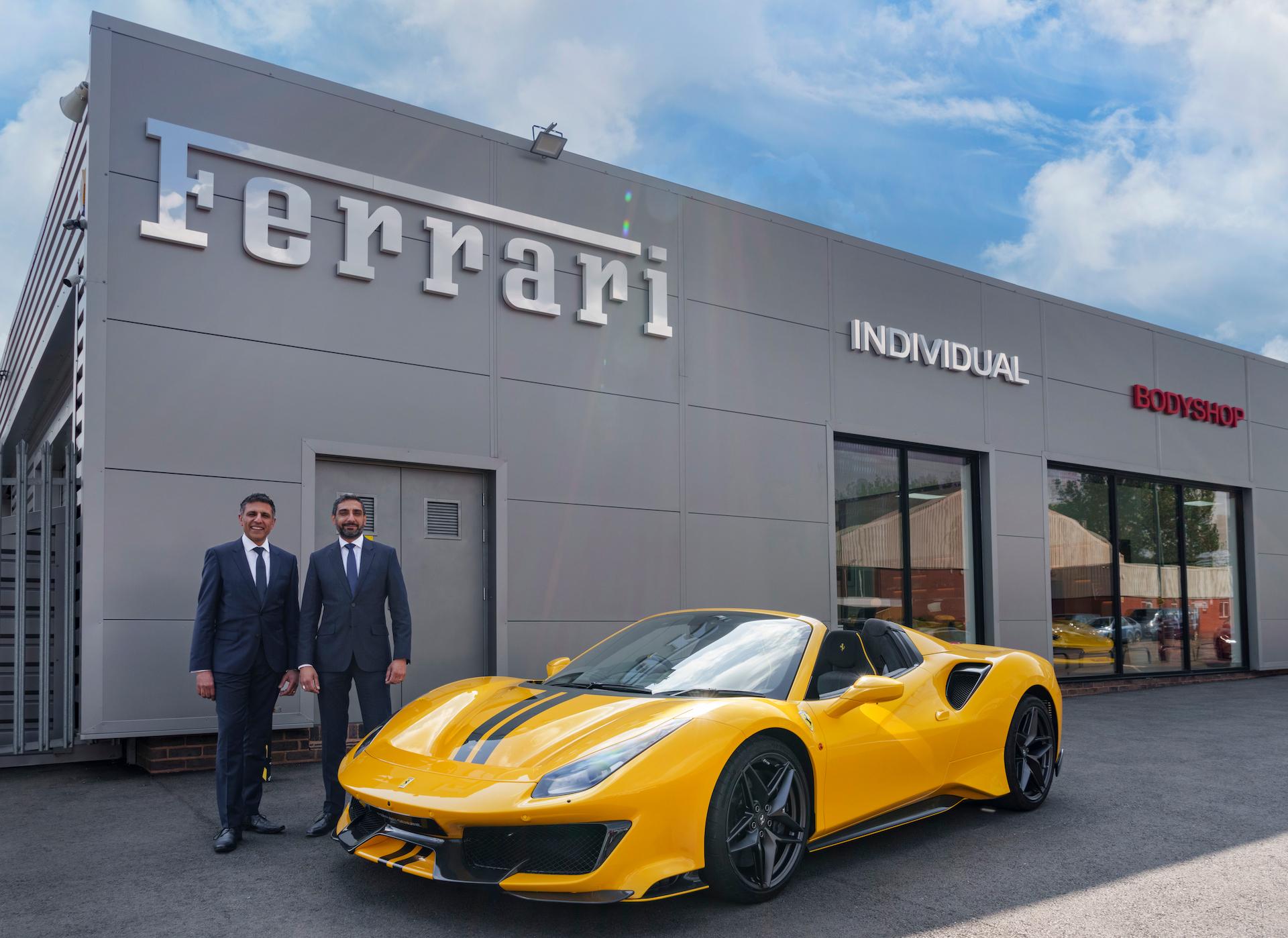 New Official Ferrari Body Repairer