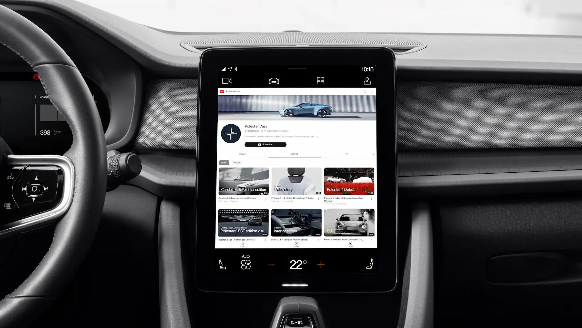 Polestar 2 Now With Youtube