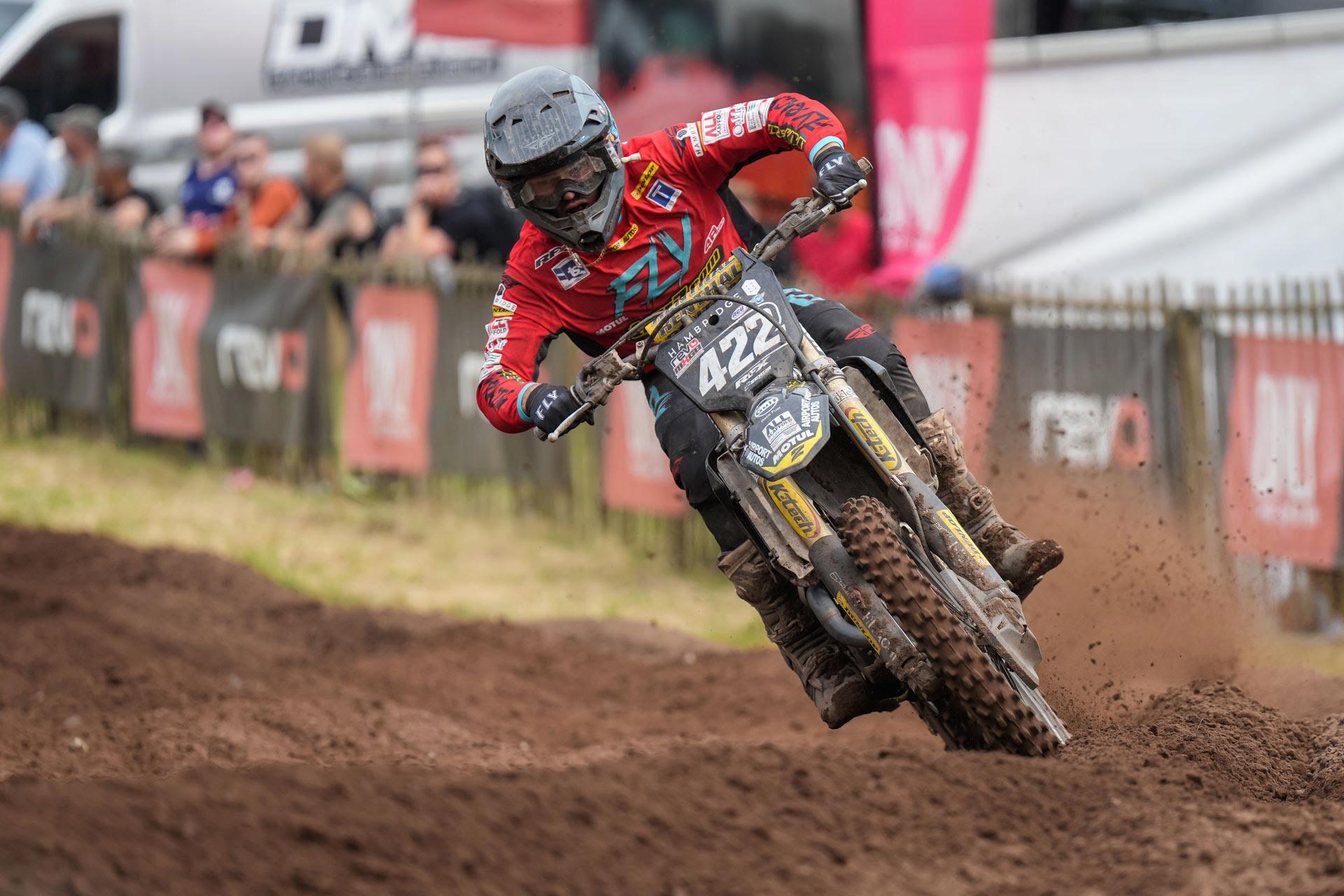 Rookie Heyman breaks into top ten in MX2 title hunt