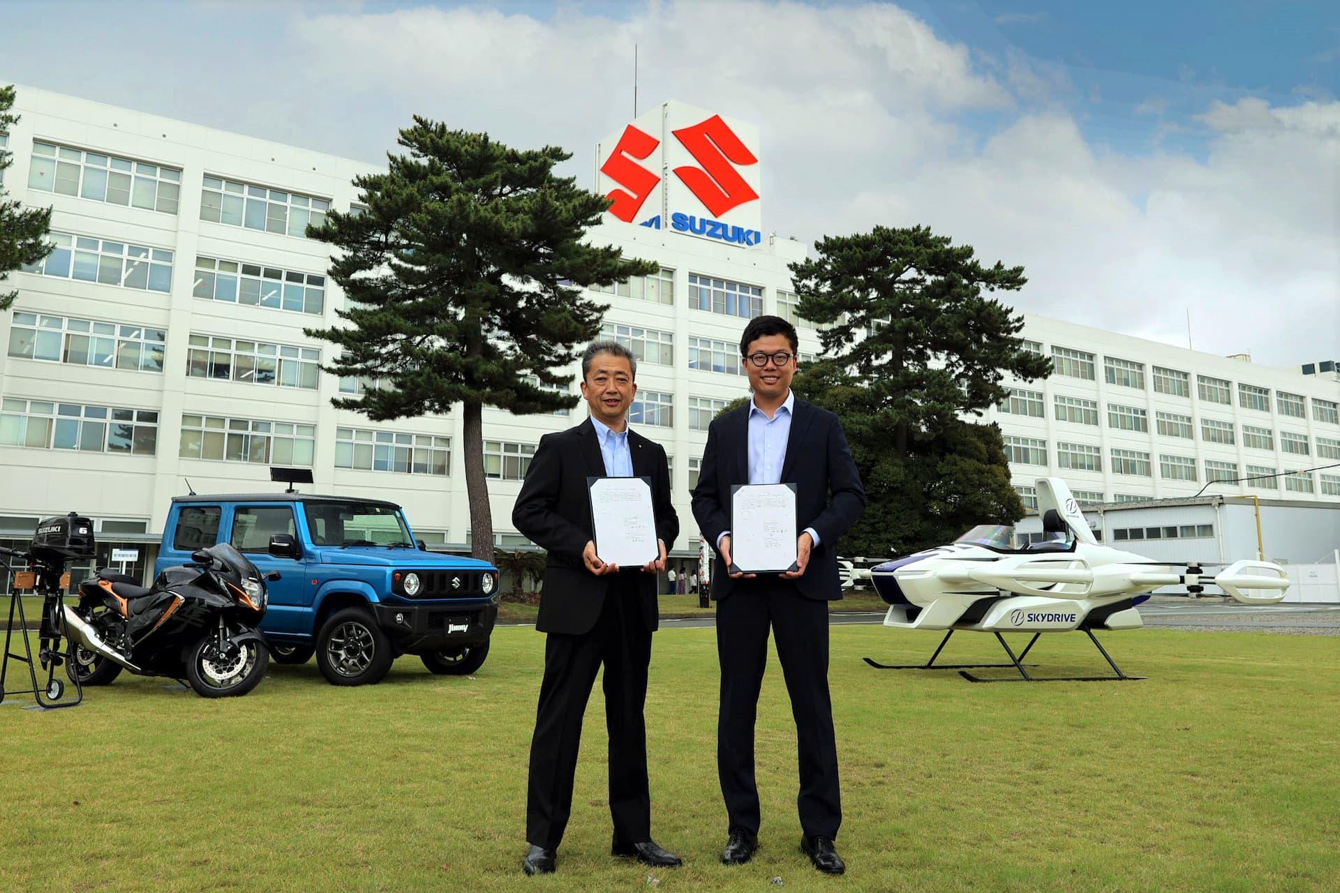 Suzuki signs agreement with SkyDrive