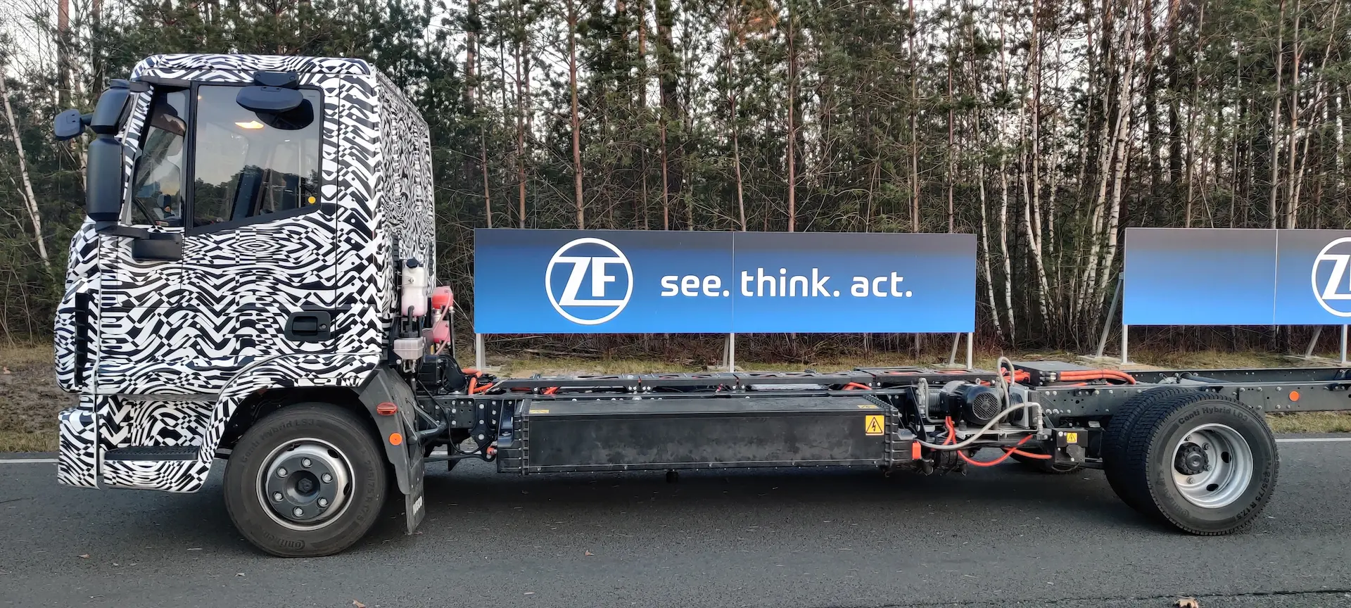 Tevva Develops A Four Times More Efficient Regen Braking System With Zf Side View