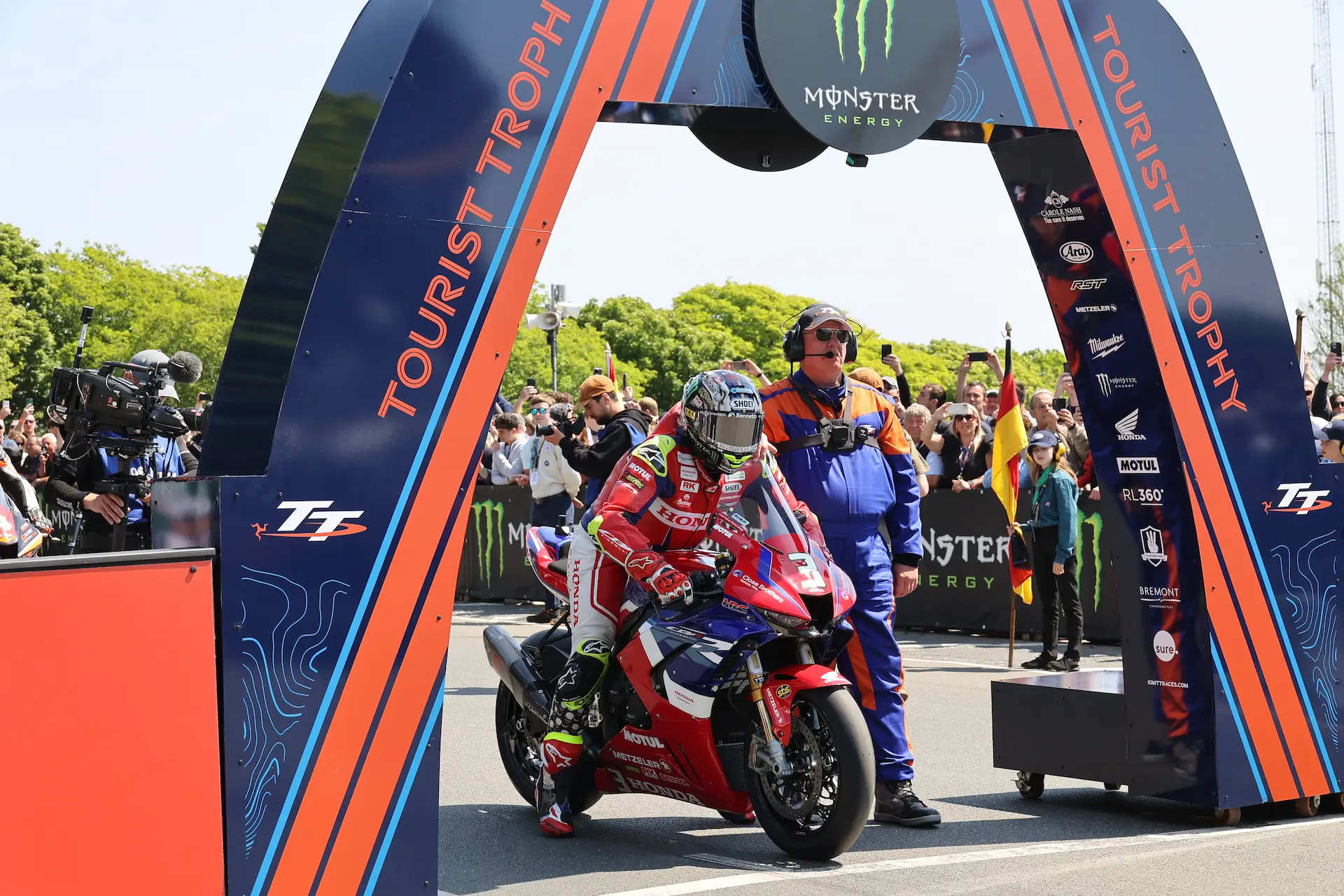 Top Ten Finish For John Mcguinness Mbe 1