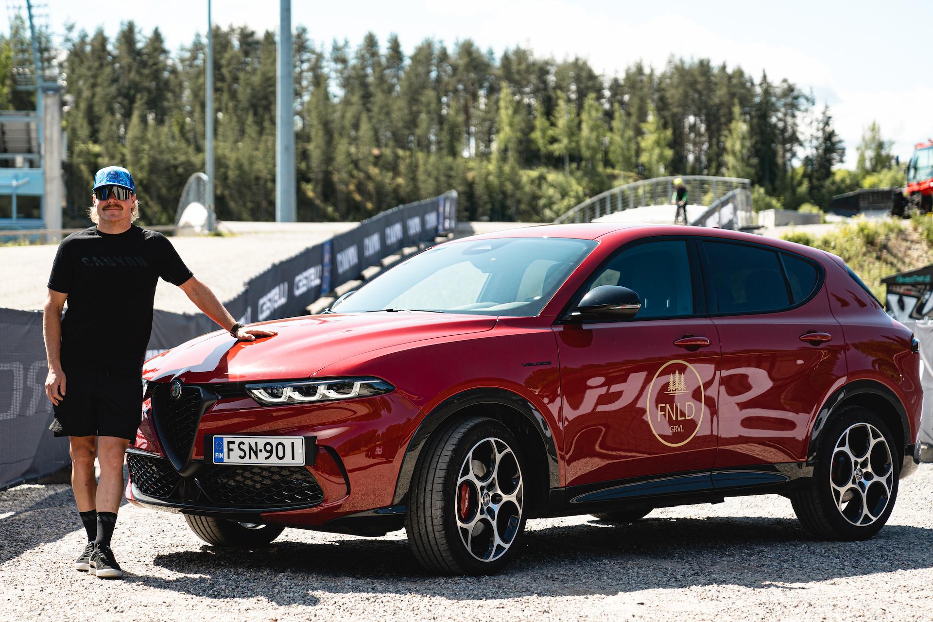 Valtteri Bottas, the embodiment of F1 “on two wheels”