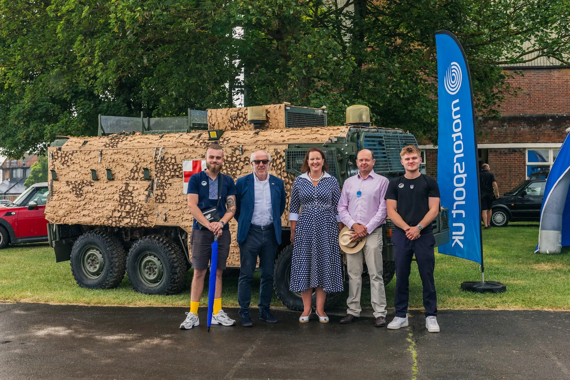 Victoria Prentis Visits Bicester Heritage 1