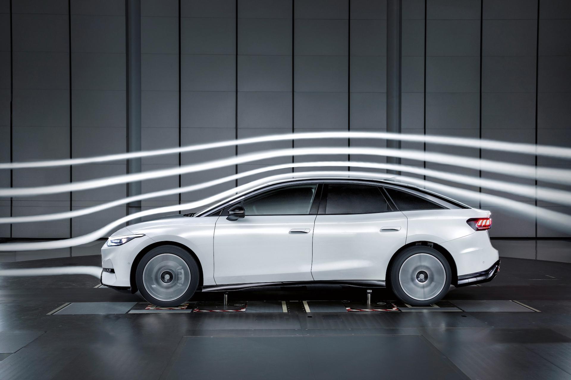 Volkswagen ID.7 sophisticated aerodynamics