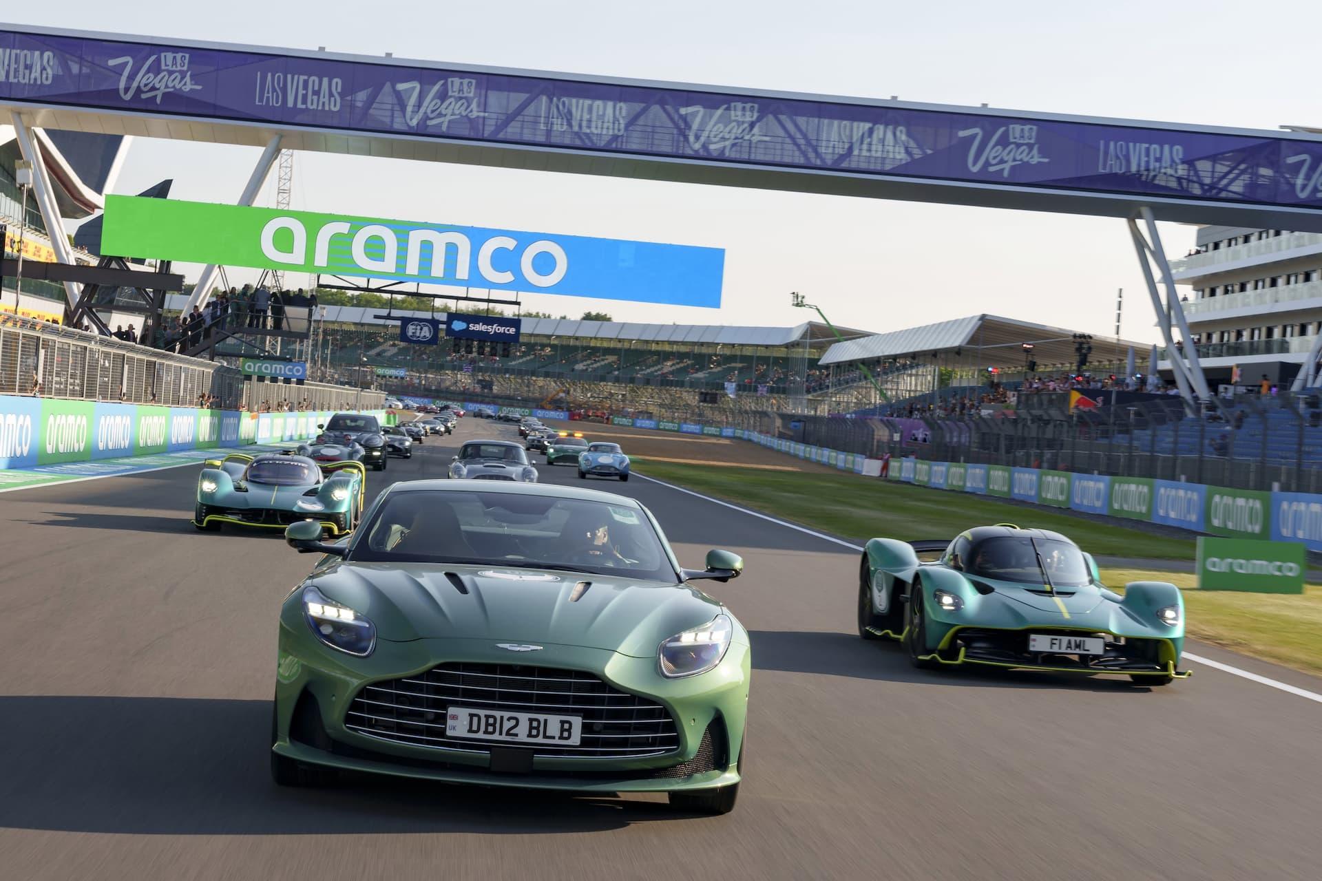 British Grand Prix Aston Martin110th anniversary