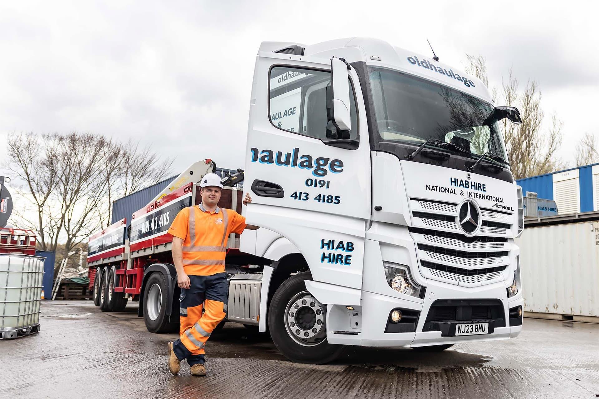 Old Haulage takes a new direction with its first Mercedes-Benz tractor unit