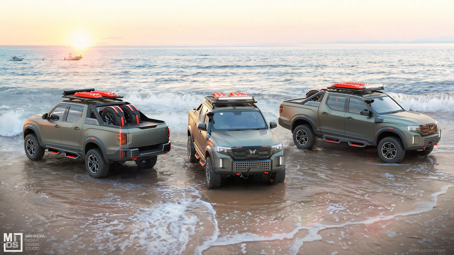 Mahindra Unveils Its Global Pik Up Concept For International Markets