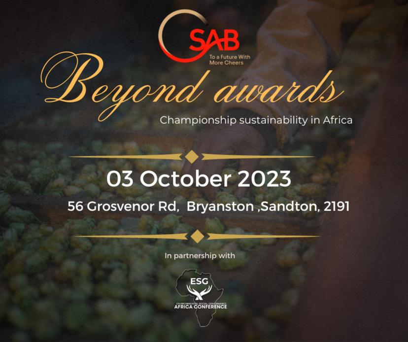 Api Sab SAB in partnership with ESG Africa events launches the Beyond Awards