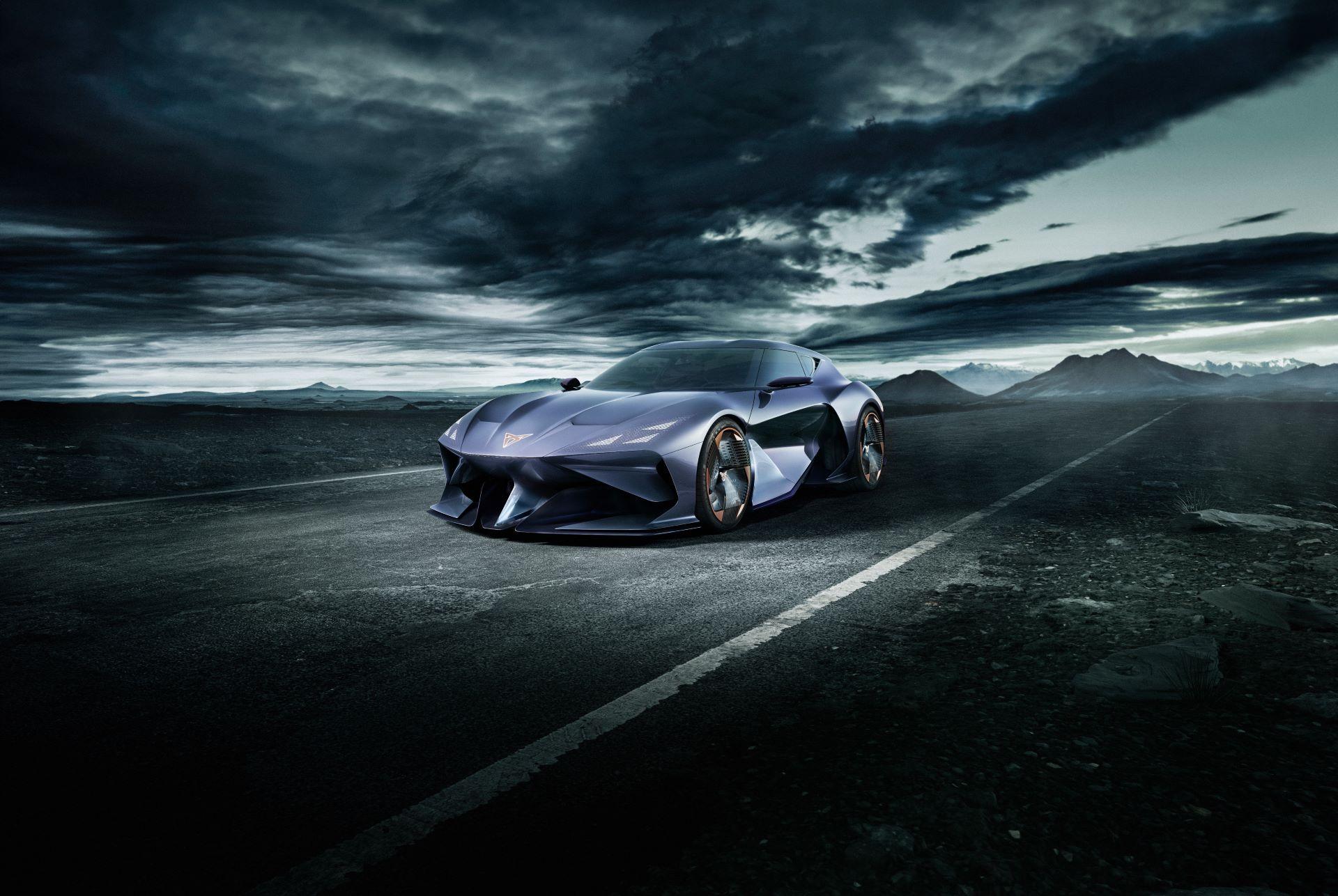 CUPRA’s DarkRebel show car makes its world debut at the Volkswagen Group Night IAA in Munich