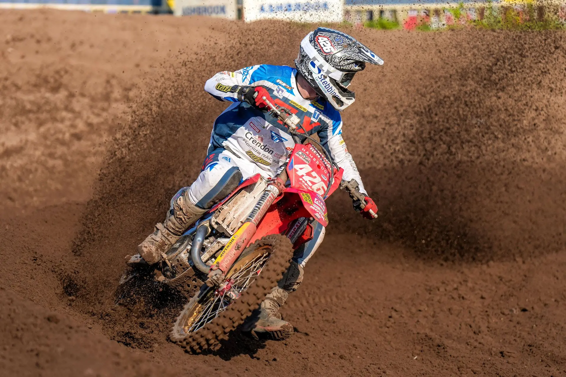 Mewse Clinches Mx Nationals Crown From Crendon Fastrack Honda Team Mate Gilbert 1