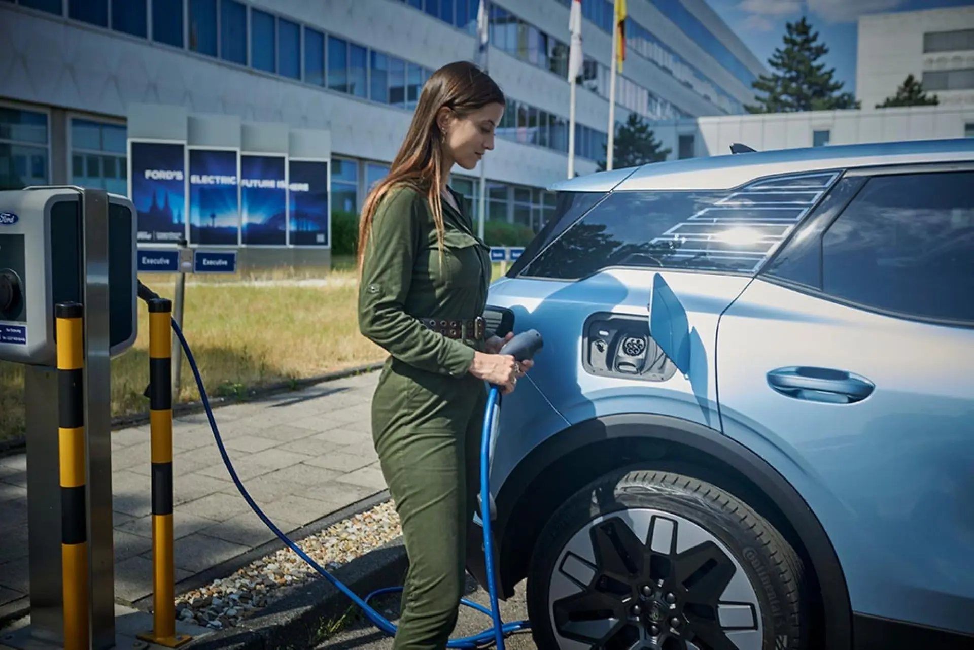 New Electric Ford Explorer Set To Charge Around The Globe With Adventurer Lexie Alford