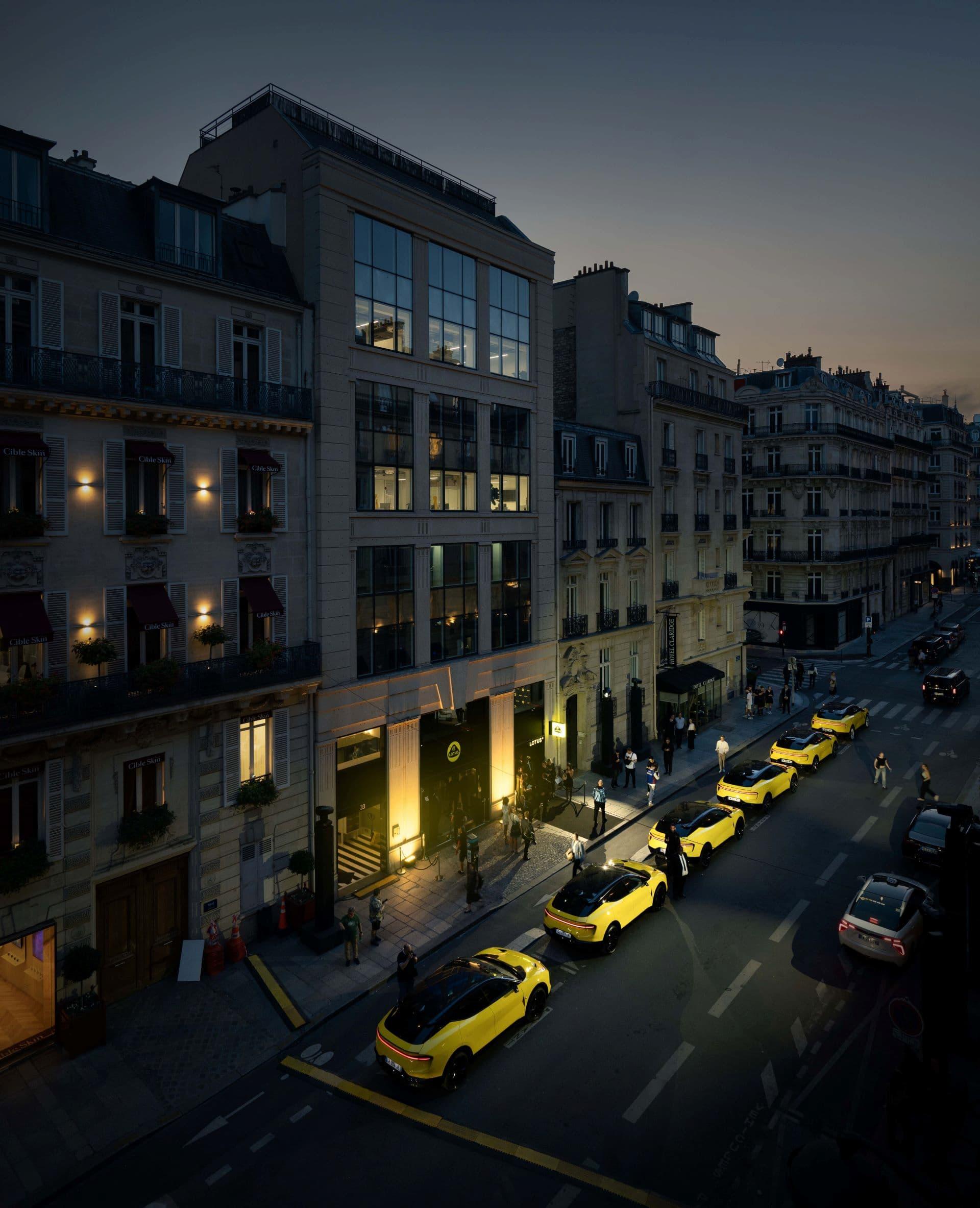 New Lotus flagship brand centre opens in luxury district of Paris