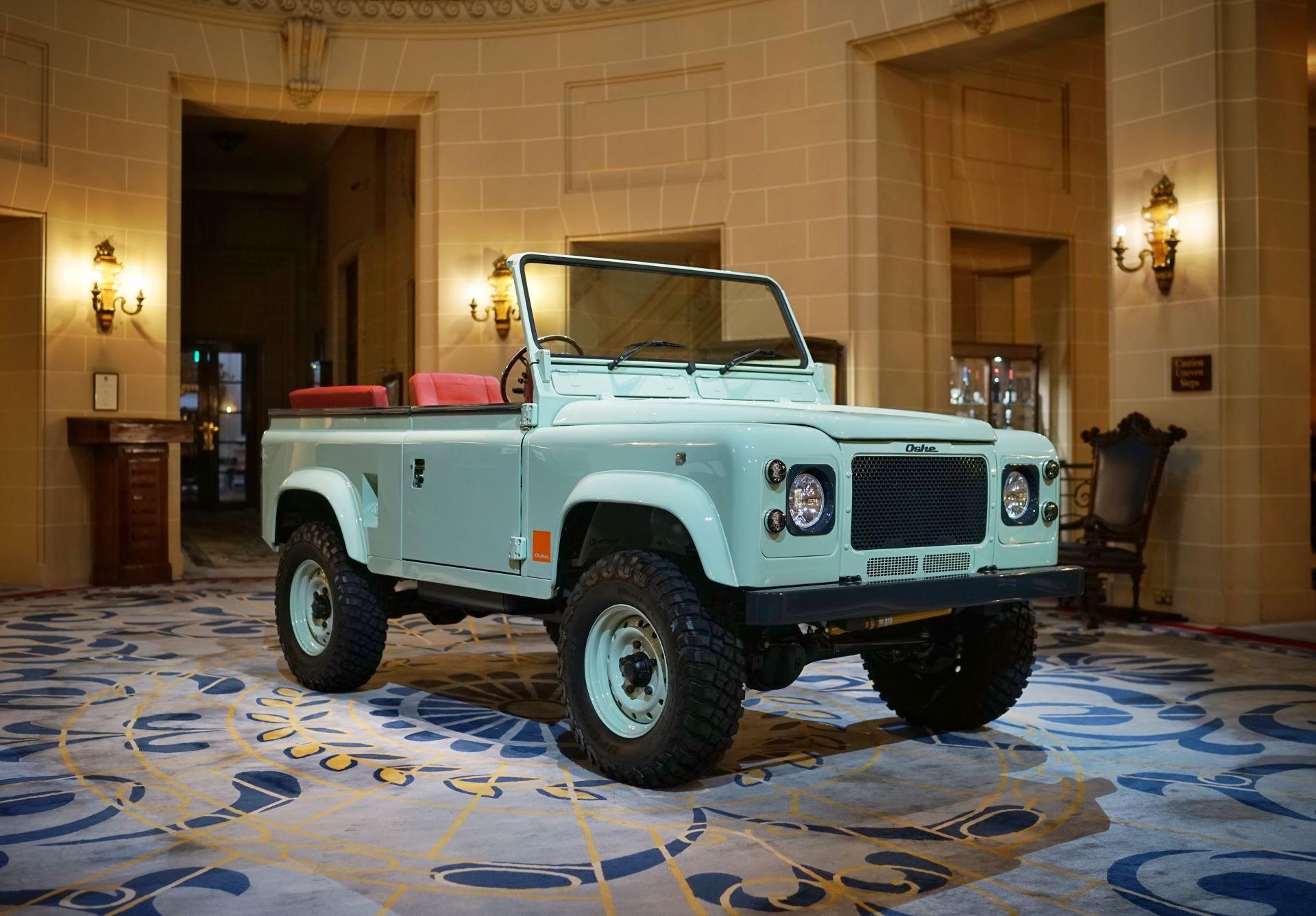 Oshe Automotive unveils classically re-imagined Land Rover Adventure