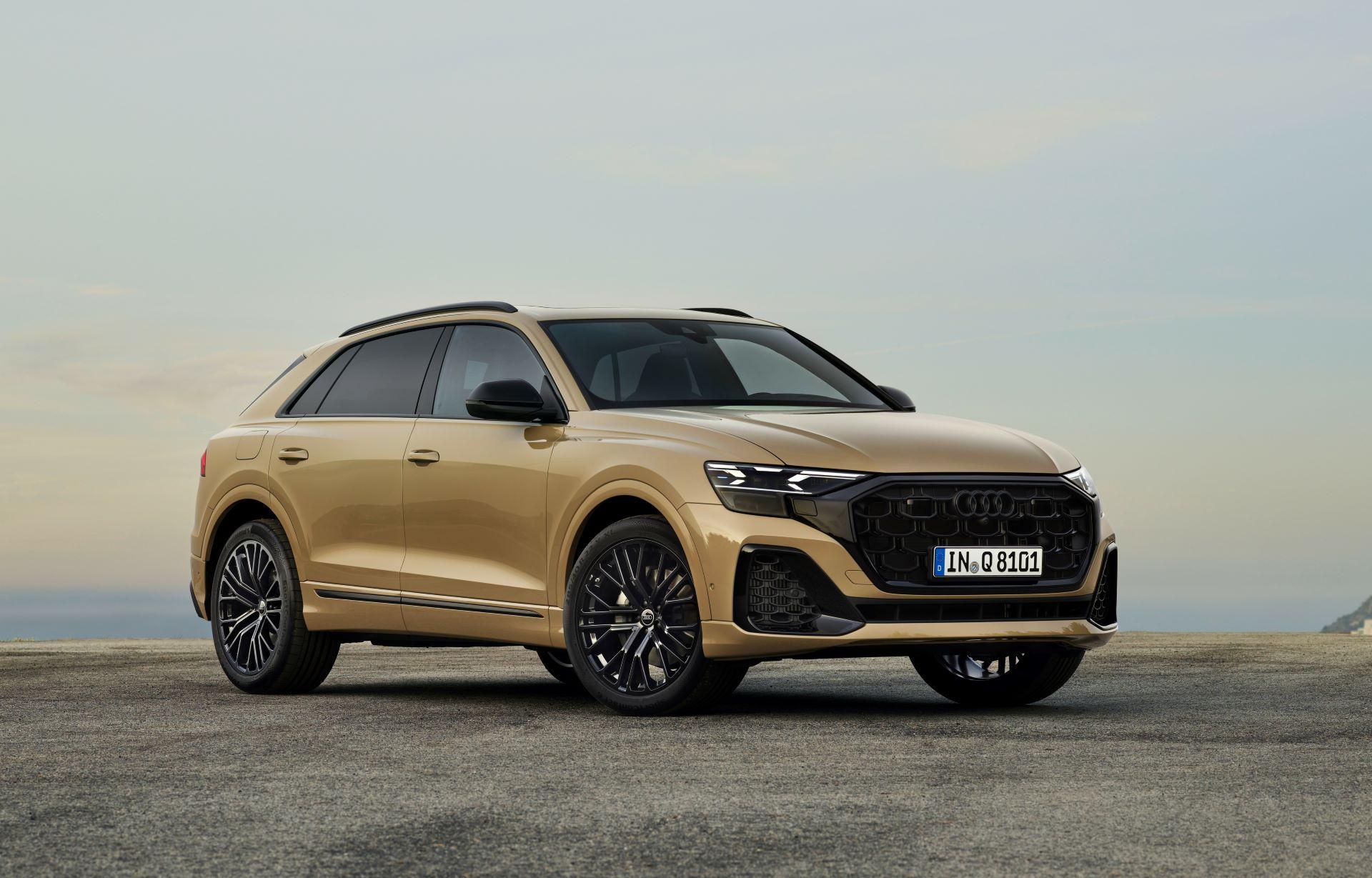 The upgraded Audi Q8 SUV